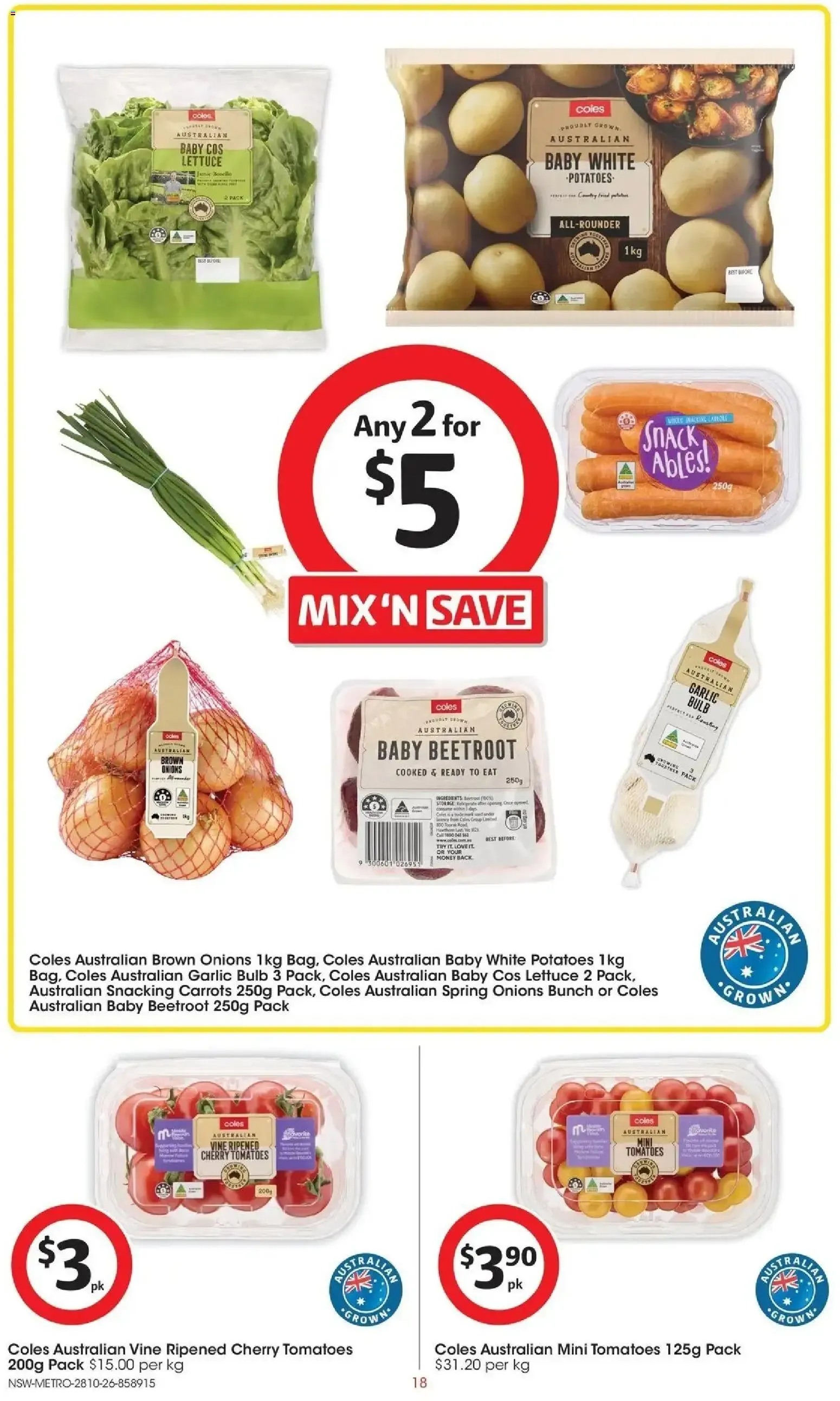 Coles Halloween 👻 catalogue from 28/10/2026 - Catalogue valid from 28 October to 3 November 2026 - page 18