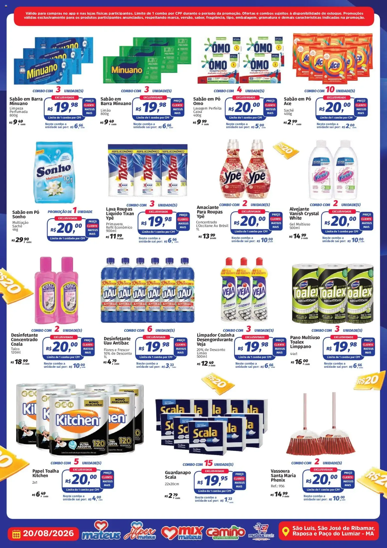 Encarte de Mateus ofertas Regular de Aniversario de 20/08/2026 | Promoções Online 1 de agosto até 9 de setembro 2026 - Pagina 7