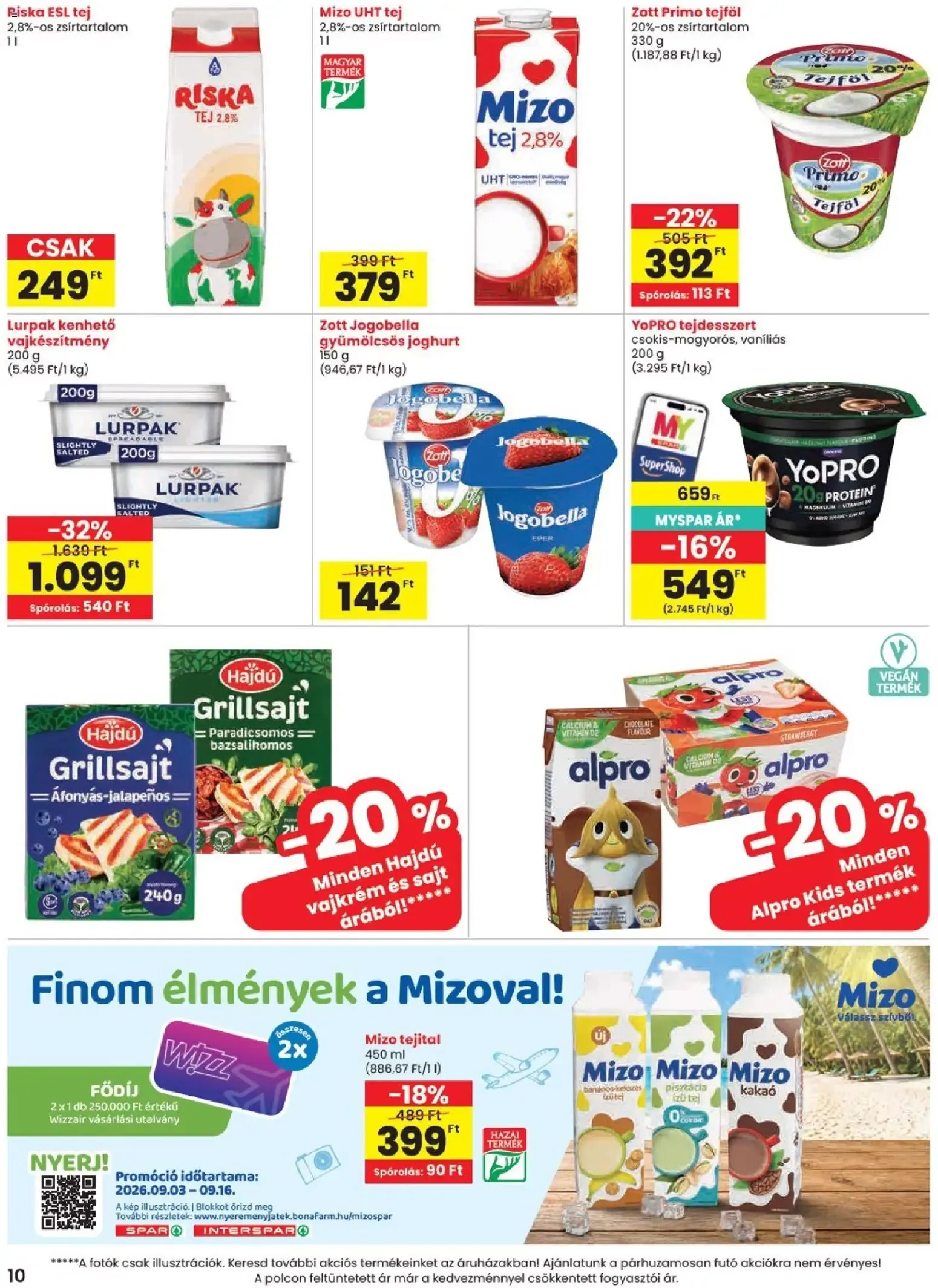 Katalógus Spar akciós újság - 2026.09.03.-tól szeptember 3.-tól szeptember 9.-ig 2026. - Oldal 10
