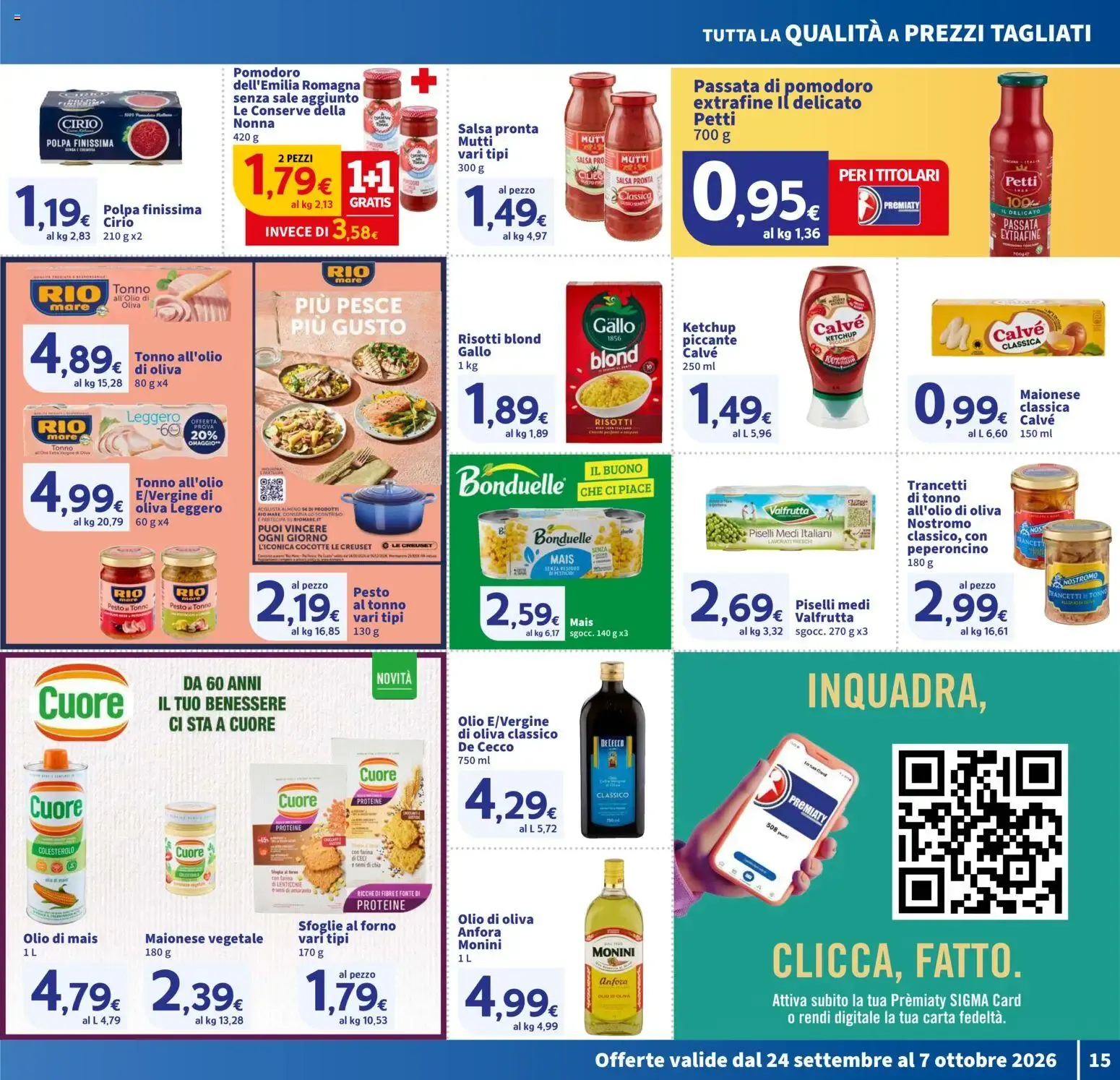 Nuovo SIGMA volantino Superstore dal 24/09/2026 > offerte anteprima 🛍️ da 24 settembre a 7 ottobre di 2026 - Pagina del volantino 15
