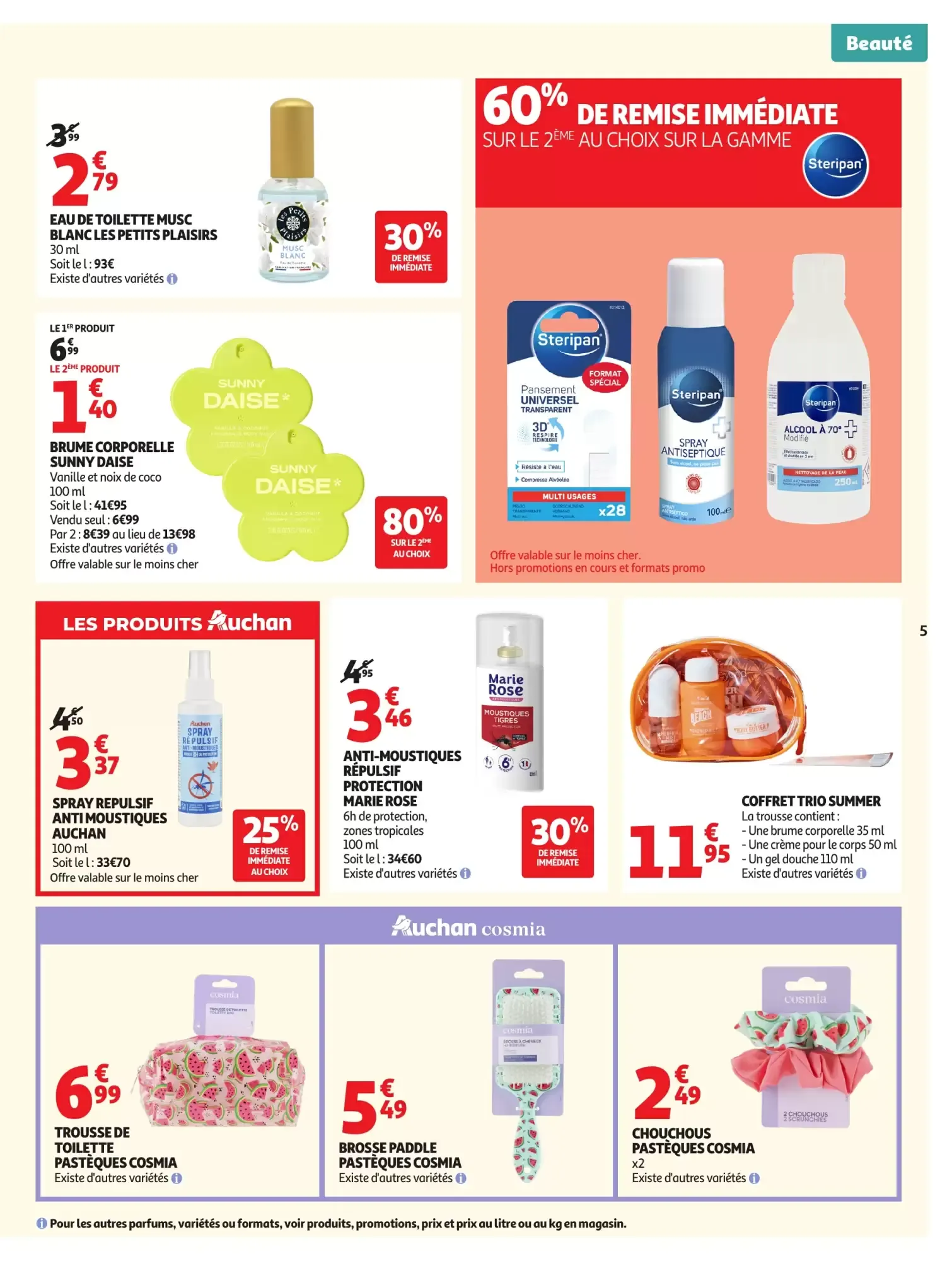 Catalogue Auchan | Beauté du 16 juin au 28 juin 2026 - Catalogue page 5