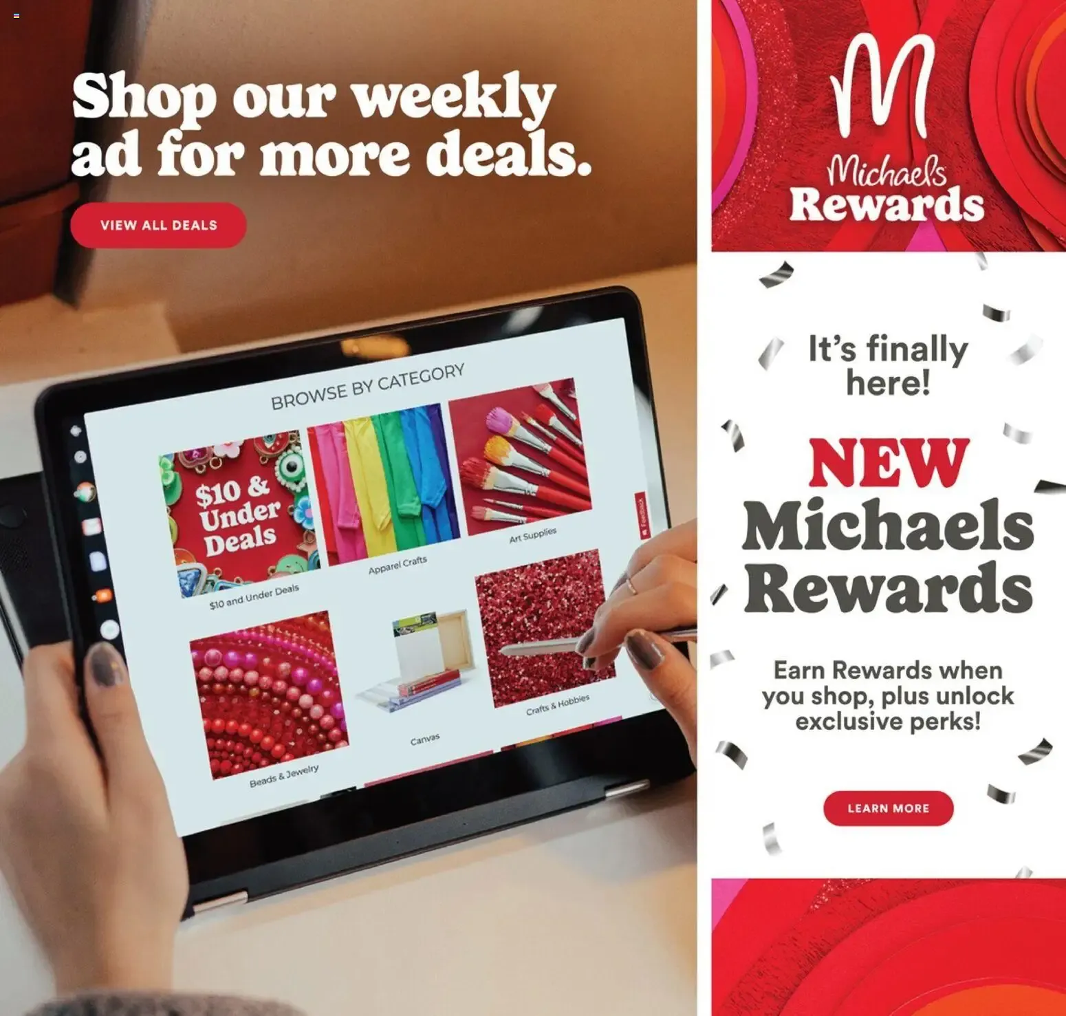Michaels Mega Clearance Event from July 10 to July 16 2026 - flyer page 5