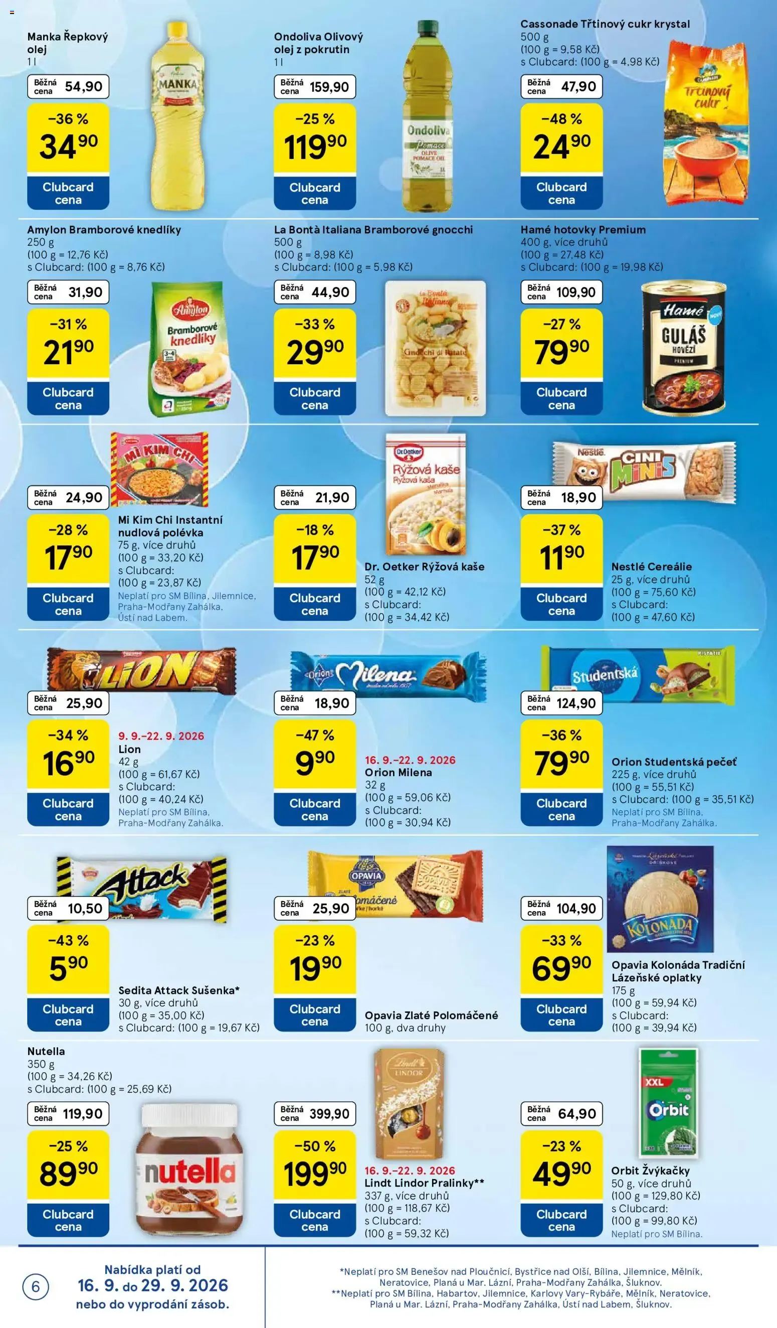 Tesco leták na tento + příští týden 16.09.2026 - 16. září 22. září 2026 - Page 6