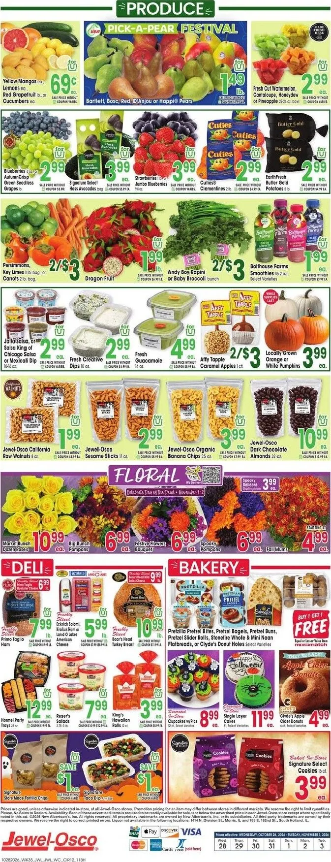 Weekly ad Current Jewel-Osco leaflet valid from Wednesday 10/28/2026 to Tuesday 11/03/2026 from October 28 to November 3 2026 - Page 12