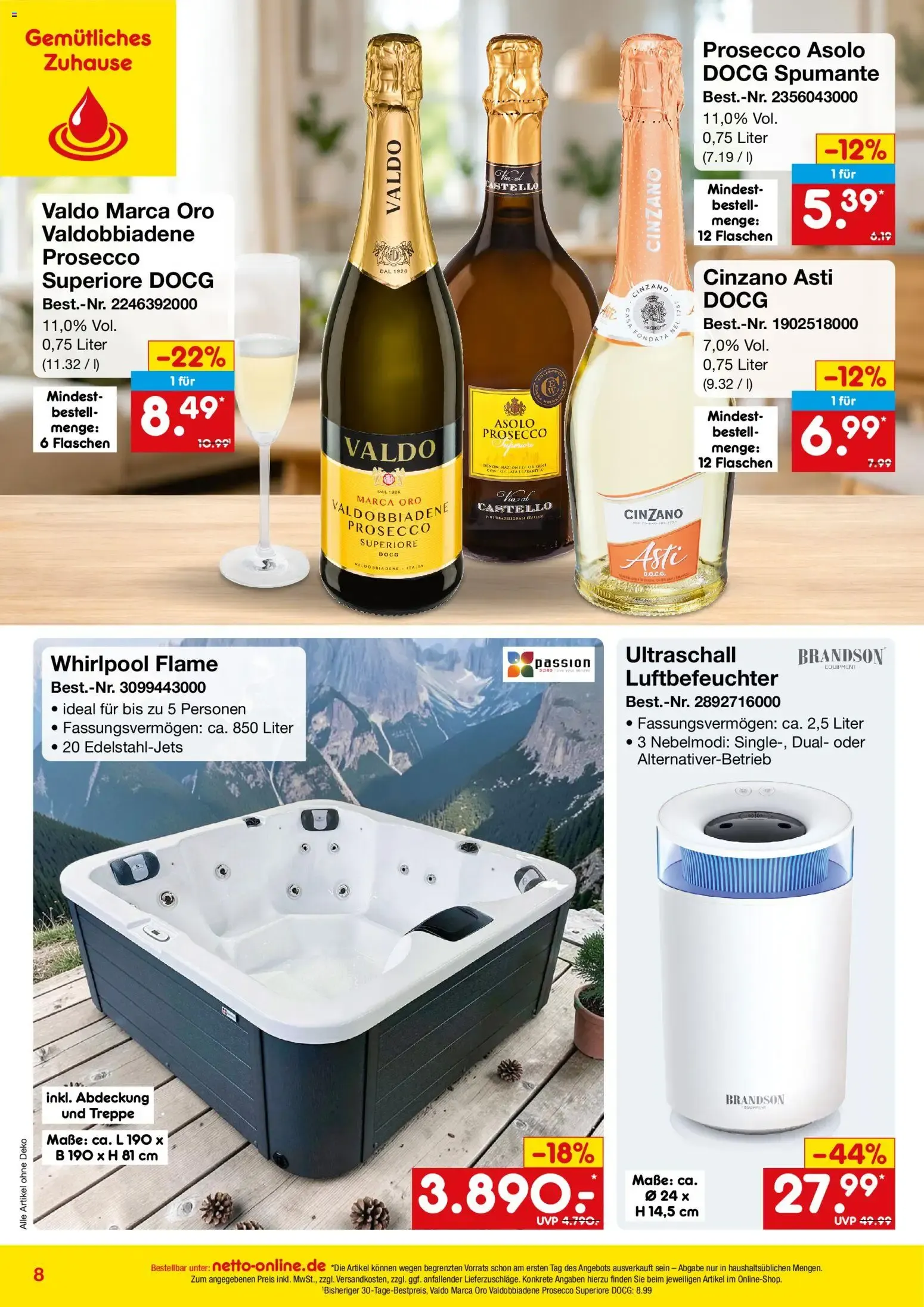 Netto Marken-Discount Online-Angebote Oktober (ab 01.10.2026) » Angebote van 1 oktober tot 31 oktober 2026 - Folder pagina 8