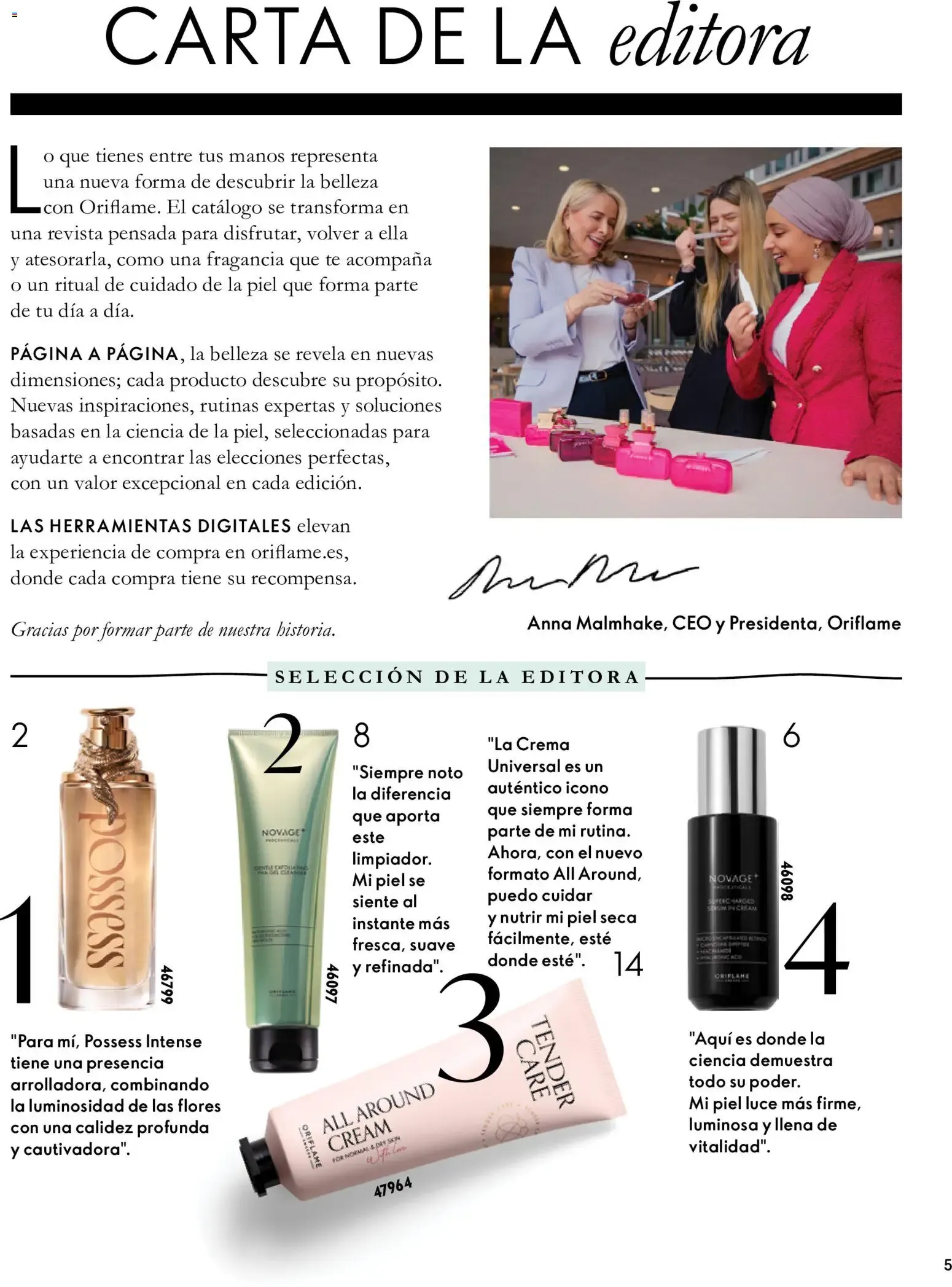 Catálogo de Oriflame - Catálogo Campaña 14 07/10/2026 - 17/11/2026 7 de octubre al 17 de noviembre 2026 - Página 5
