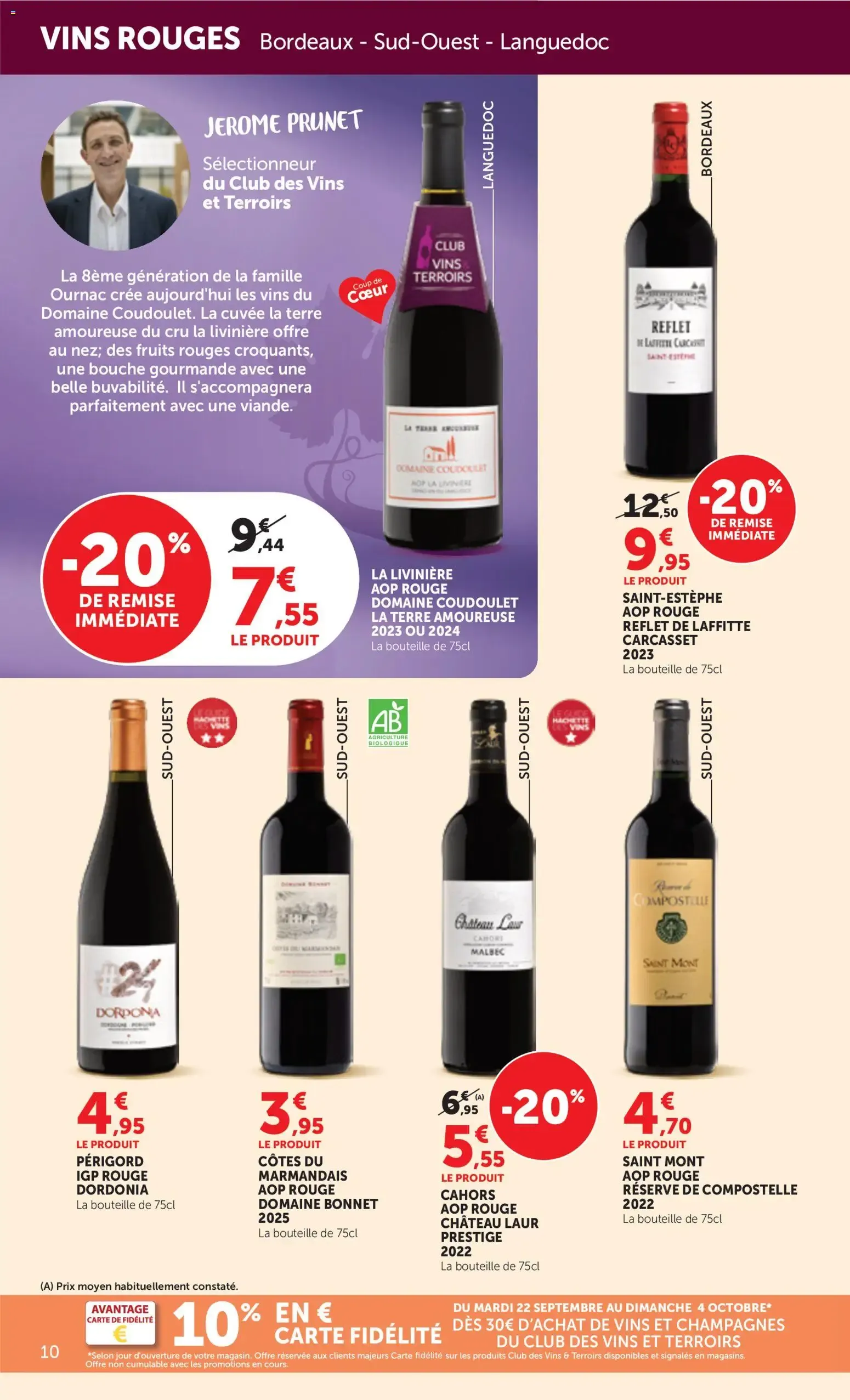 bi1 Foire aux vins Maxi marché à partir du 22/09/2026 - promo en ligne du 22 septembre au 4 octobre 2026 - Catalogue page 10