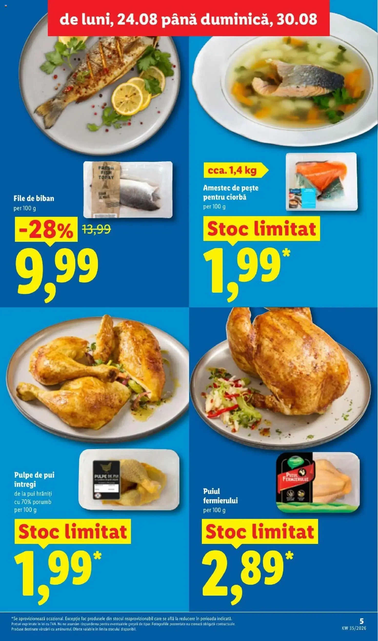Catalog LIDL: Ieftin și înainte, și după ziua de salariu (Ofertas del 24 al 30 de agosto de 2026) de la 24 august până la 30 august 2026 - Revista Pagina 5