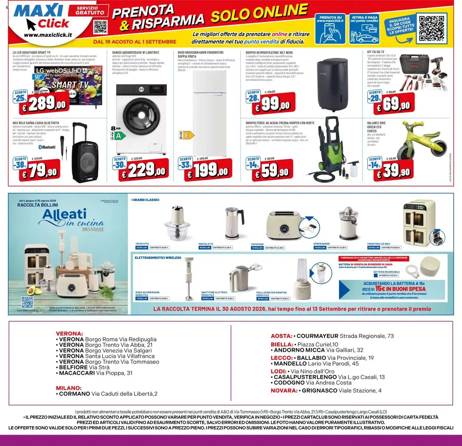 A&O volantino dal 19/08/2026 - online Offerte da 19 agosto a 1 settembre di 2026 - Pagina del volantino 16