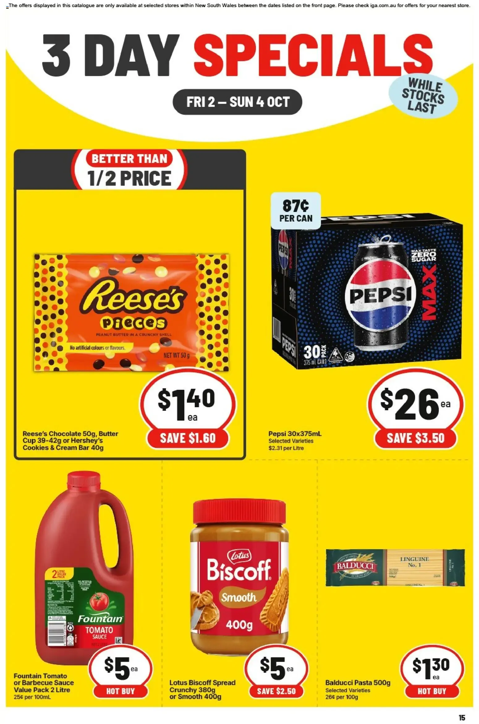 3 DAY SPECIALS - Catalogue valid from 2 October to 4 October 2026 - page 3