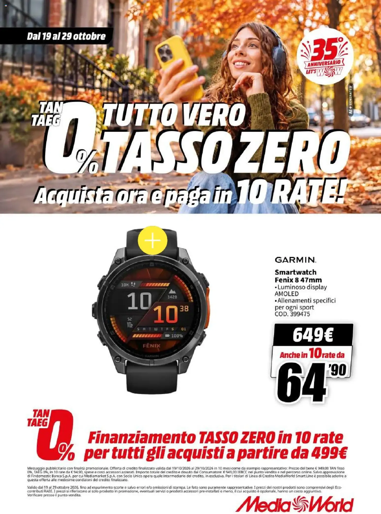 Nuovo Media World volantino dal 19/10/2026 > offerte anteprima 🛍️ da 19 ottobre a 29 ottobre di 2026 - Pagina del volantino 13