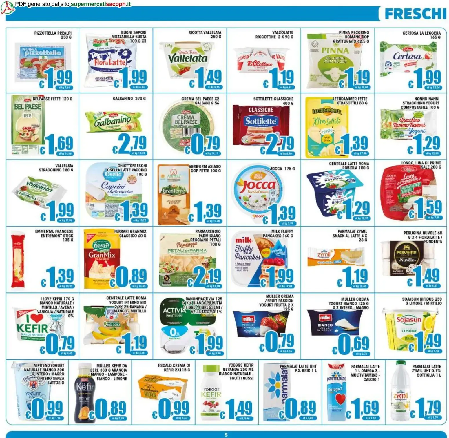 Sacoph volantino dal 21/08/2026 - online Offerte da 21 agosto a 1 settembre di 2026 - Pagina del volantino 5
