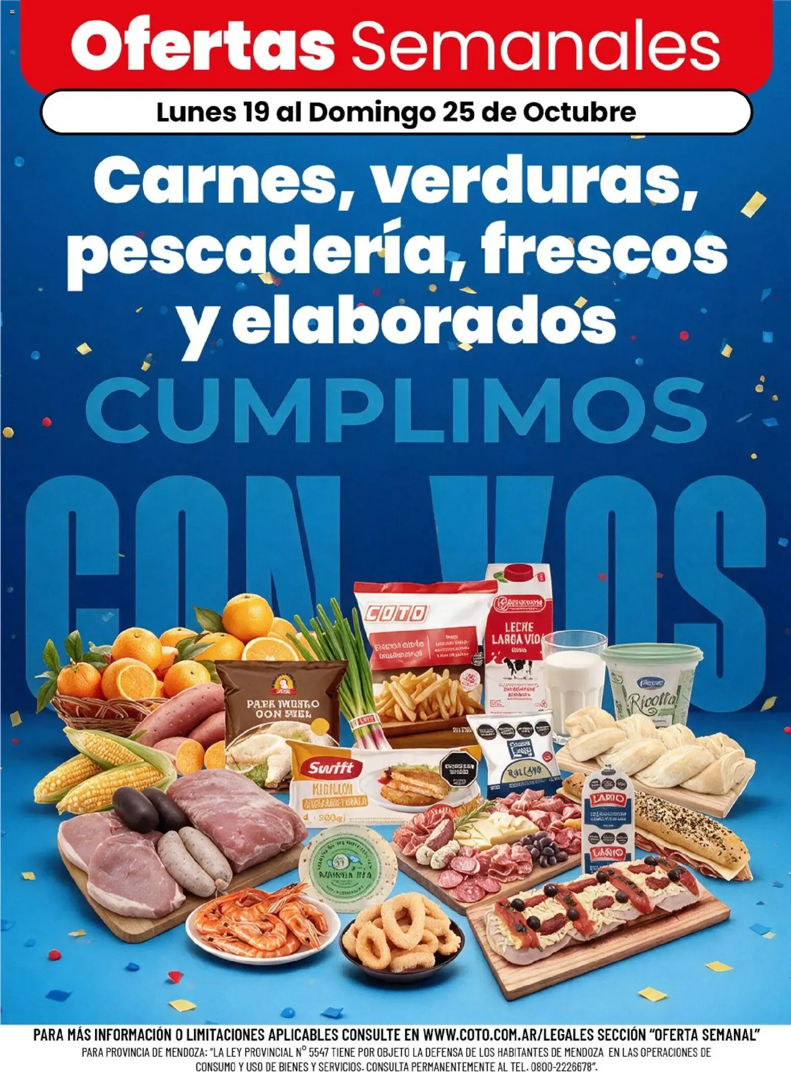Ofertas de Ofertas Semanales 19 de octubre al 25 de octubre 2026 - Página 1 del catálogo