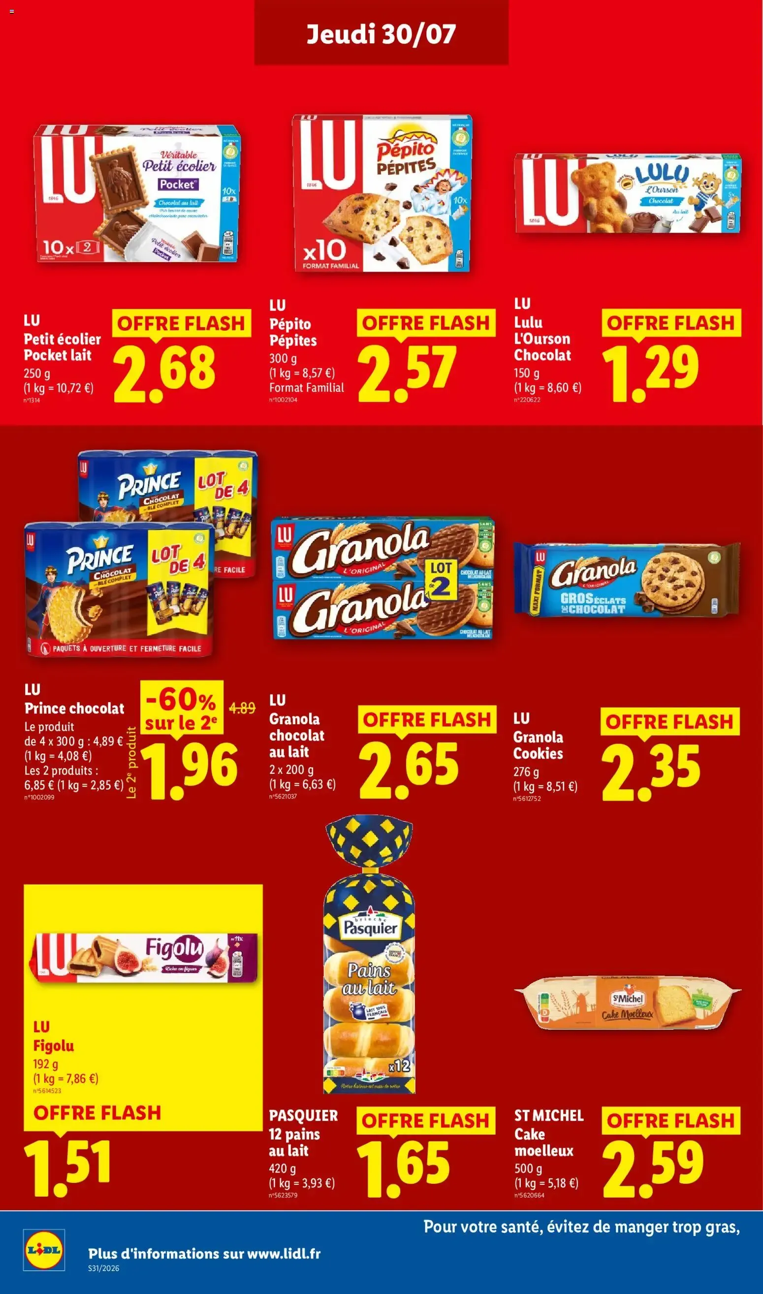 LIDL L'été des Marques du 30 juillet au 5 août 2026 - Catalogue page 22