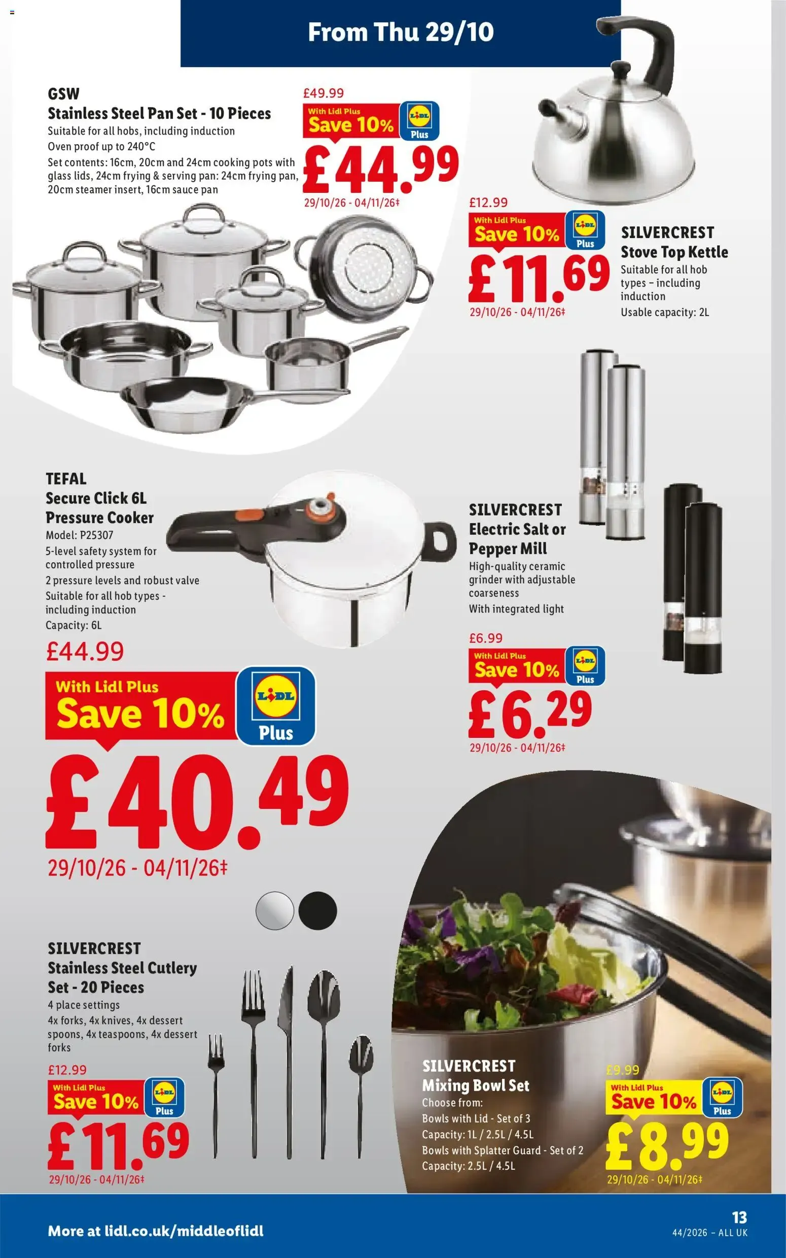 Weekly offers Lidl Wales (29/10/2026 - 04/11/2026) - Offers Online from 29 October to 4 November 2026 - Catalogue Page 17