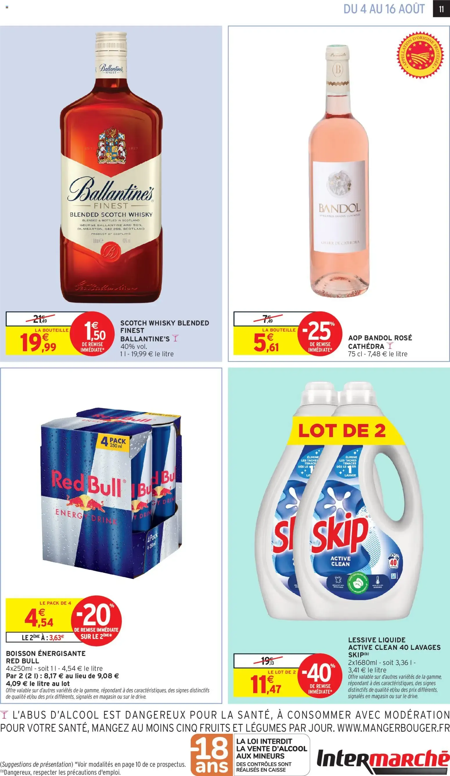 Intermarché - Découvrez nos offres à partir du 04/08/2026 - promo en ligne du 4 août au 16 août 2026 - Catalogue page 11