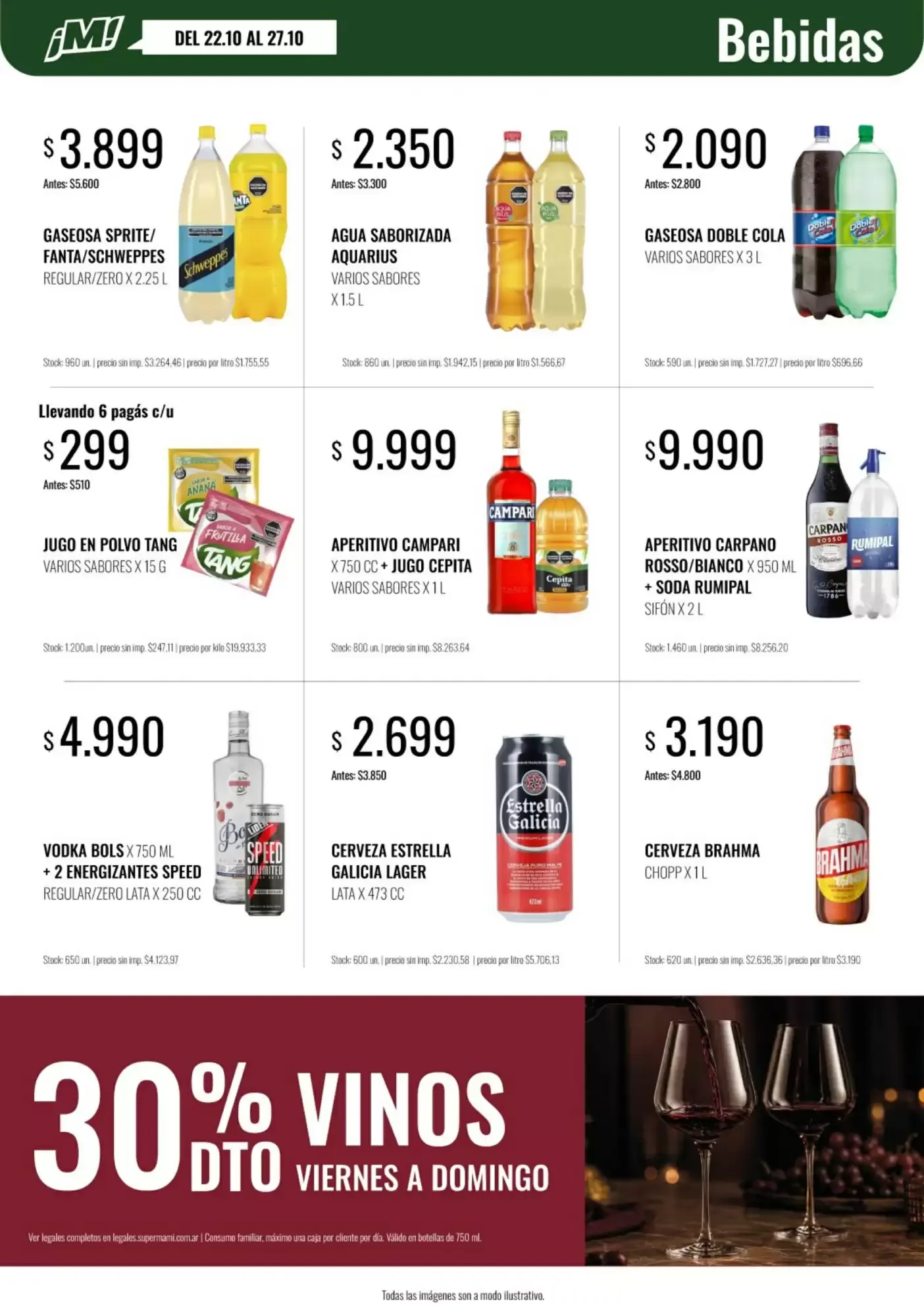 Ofertas de Catálogo de Ofertas Super Mami Dino - Ofertas A Mano 22 de octubre al 27 de octubre 2026 - Página 5 del catálogo