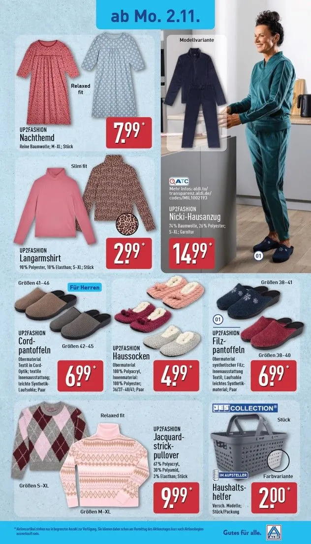ALDI NORD - Ausblick Prospekt nächste Woche – von Montag 02.11.2026 bis Samstag 07.11.2026 von 2. November bis 7. November 2026 - Prospekt seite 4