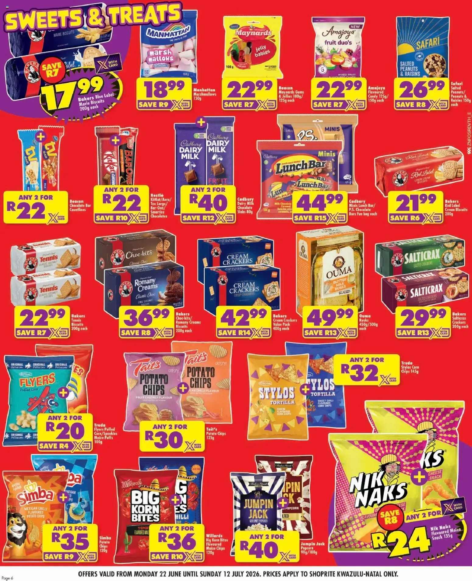 Shoprite Low-Duuuma Deals! from 22 June to 12 July 2026 - Catalogue Page 6