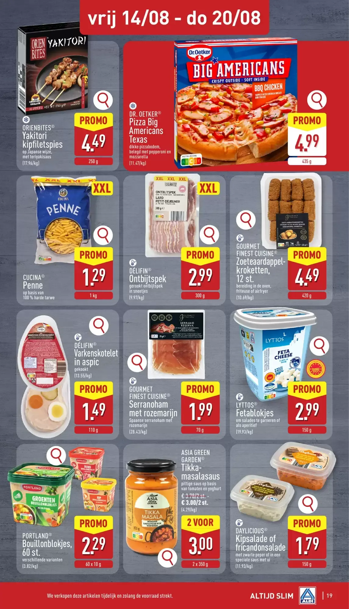 ALDI Folder ma 10/08 t.e.m. vrij 14/08 van 10 augustus tot 14 augustus 2026 - folder pagina 19