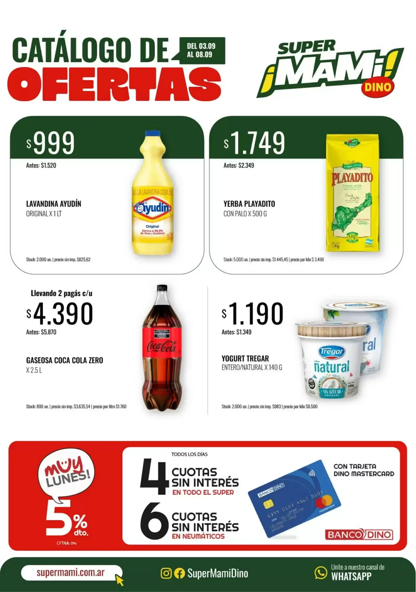 Catálogo de Ofertas Super Mami