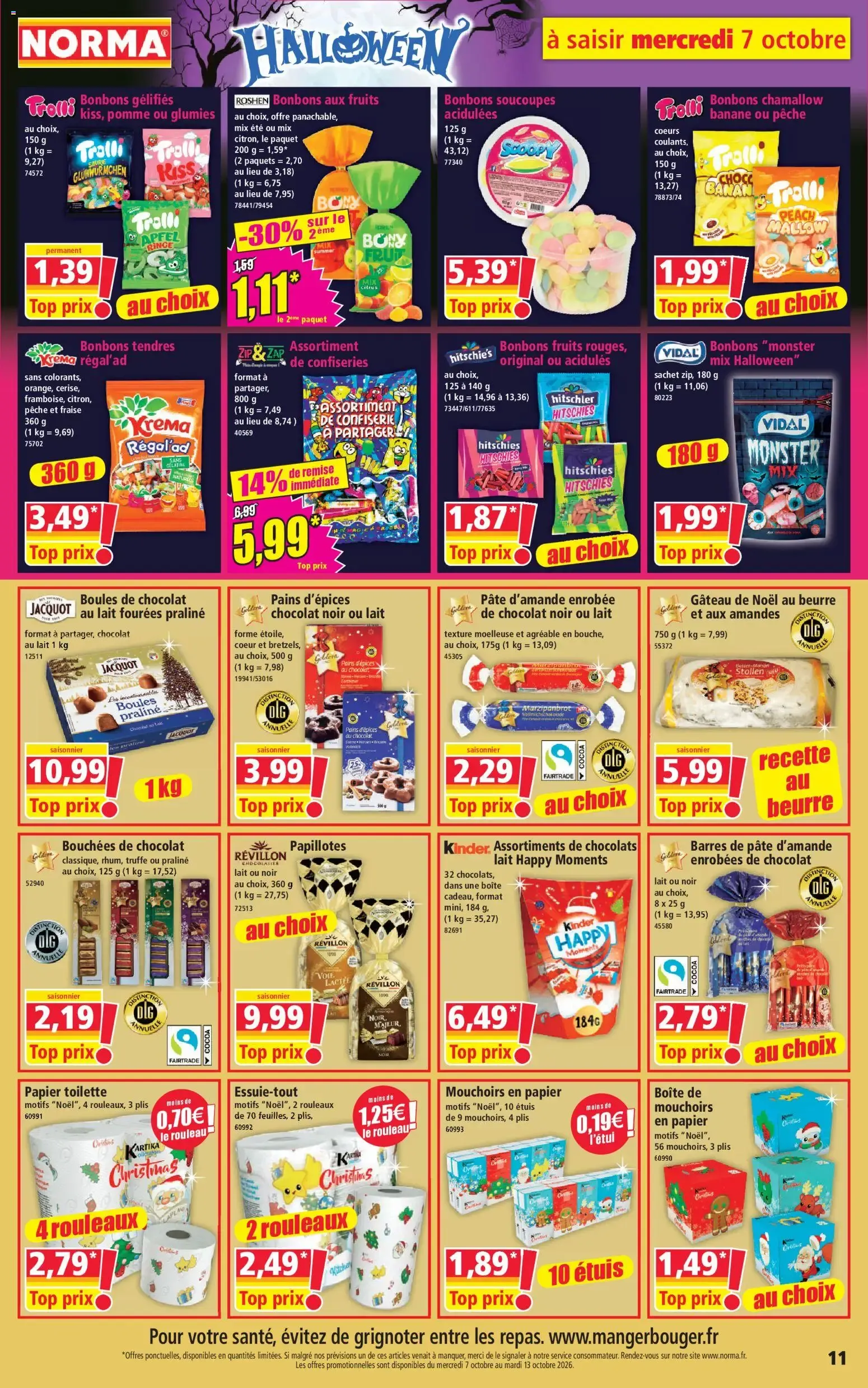 Norma catalogue à partir du 07/10/2026 - promo en ligne du 7 octobre au 13 octobre 2026 - Catalogue page 11