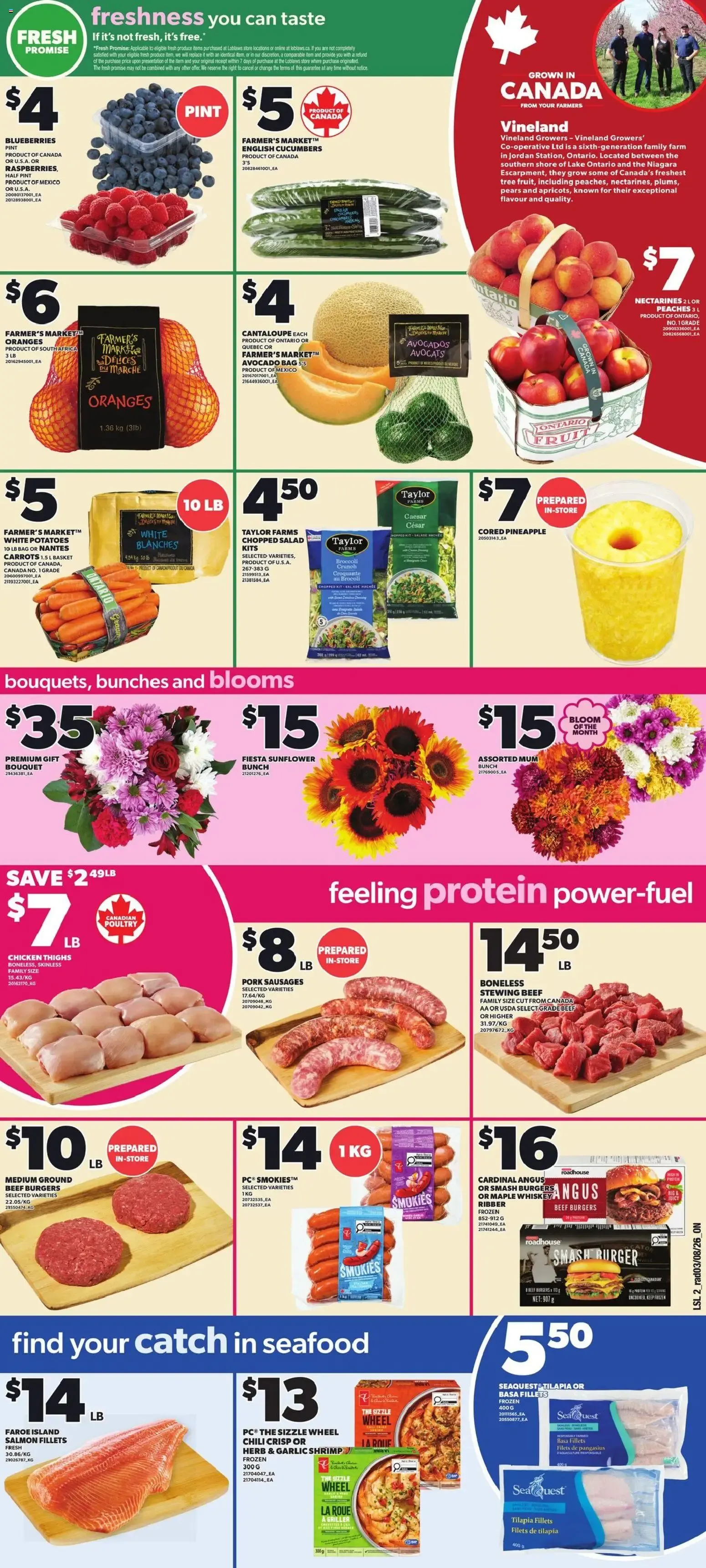 Loblaws weekly flyer / circulaire from August 6 to August 12 2026 - flyer page 3