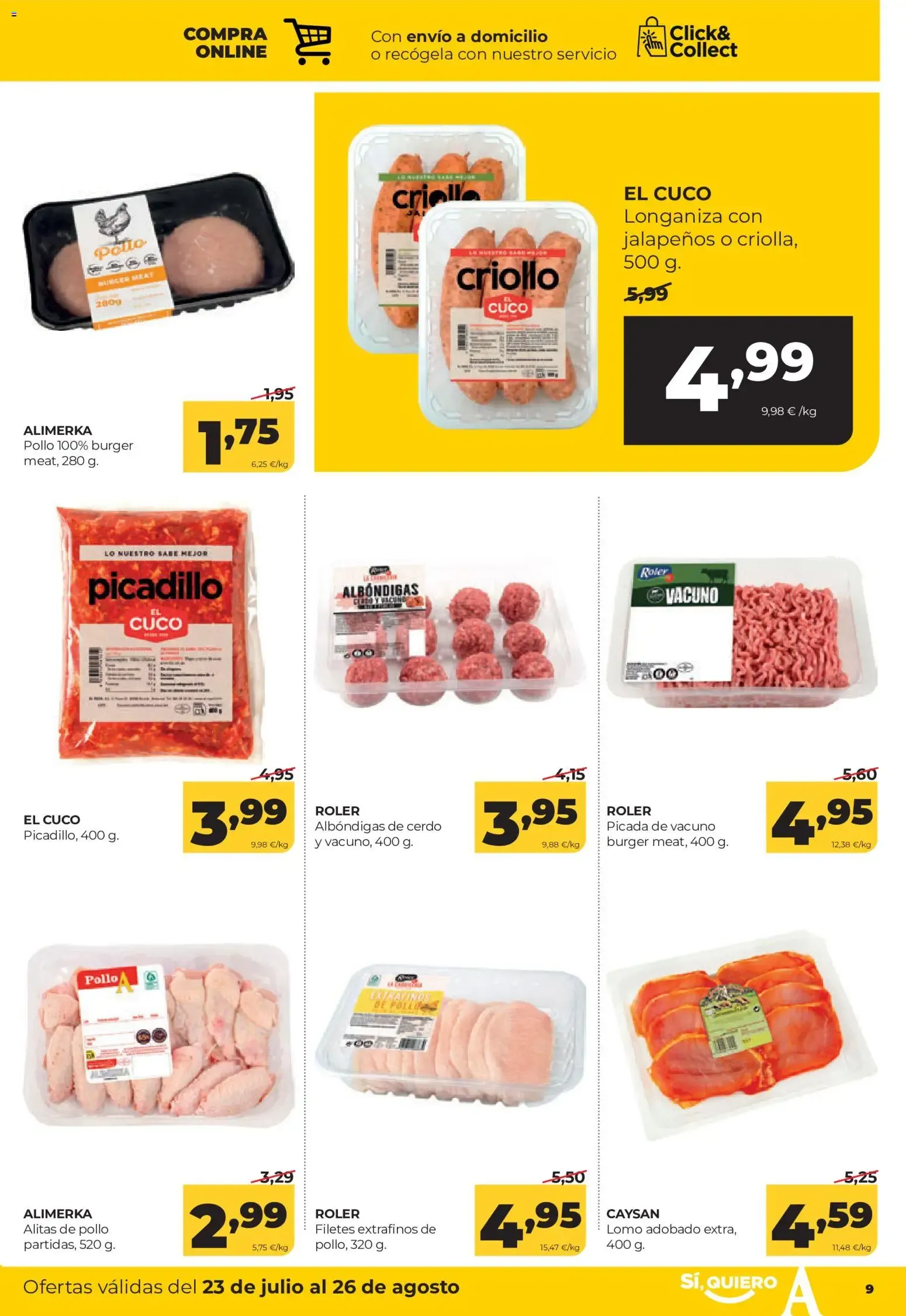 Catálogo de Alimerka: Ofertas válidas en Castilla y León y Galicia del 23 de julio al 26 de agosto 23 de julio al 26 de agosto 2026 - Página 9
