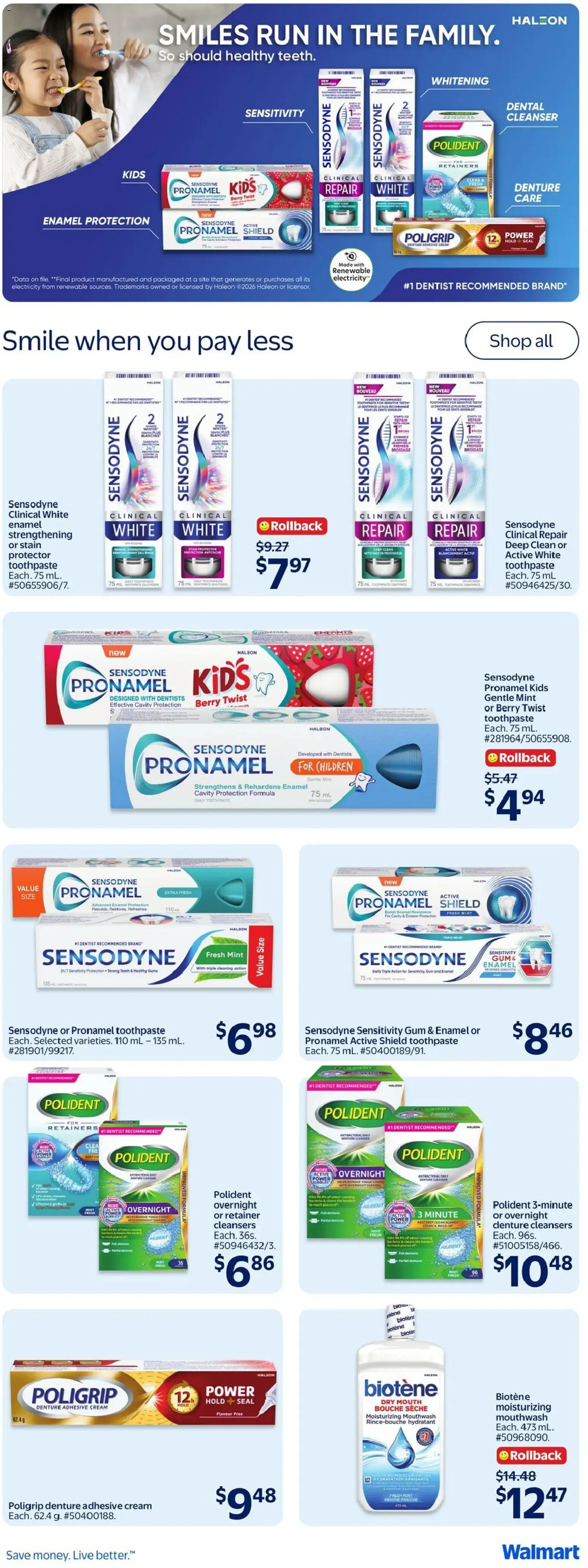 Walmart weekly flyer from Aug 20, 2026 > weekly specials & deals from August 20 to August 26 2026 - flyer page 14