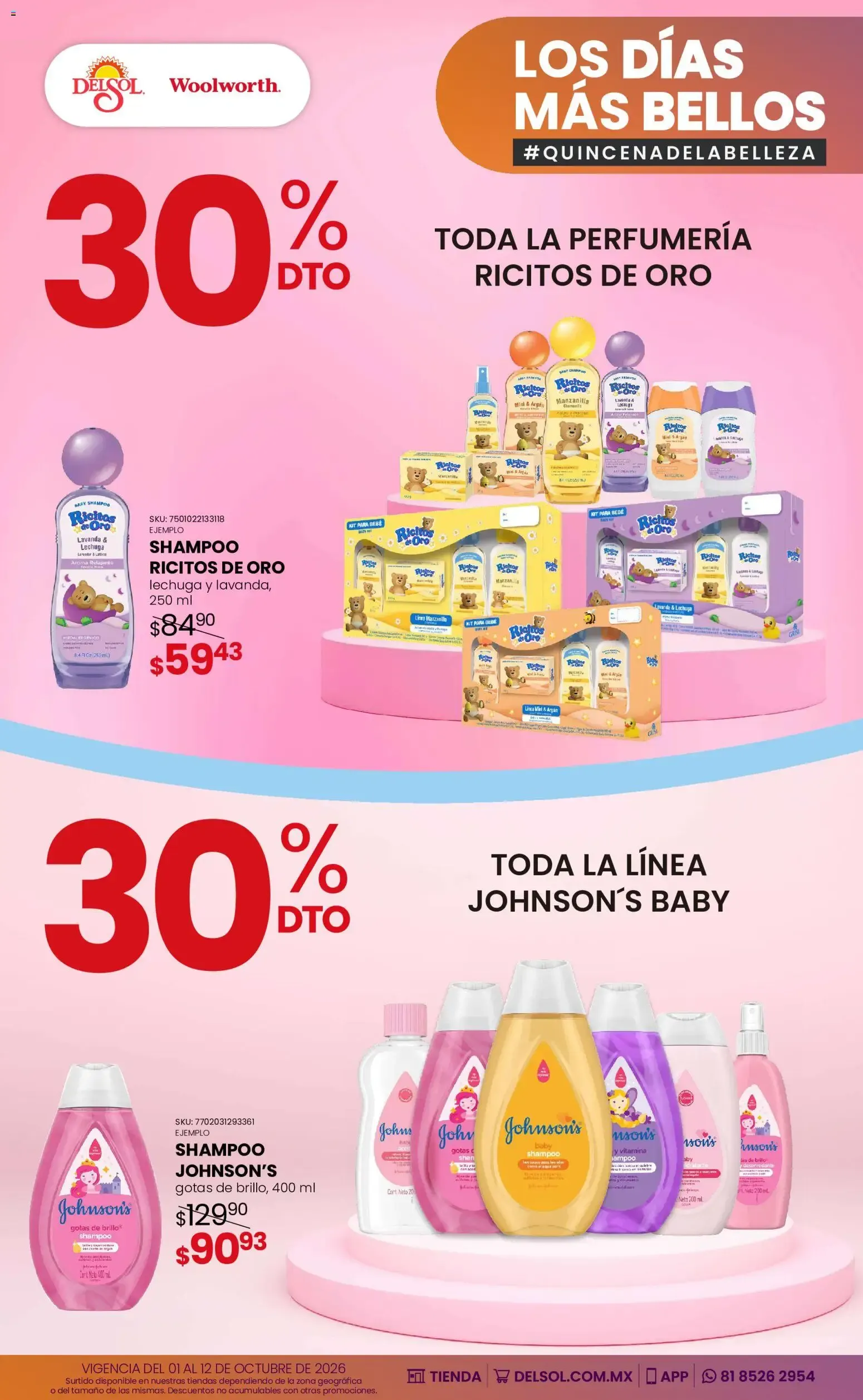 Catálogo de Del Sol y Woolworth catálogo Los días más bellos - Quincena Belleza (01/10/2026 - 12/10/2026) - catálogo en línea 1 de octubre al 12 de octubre 2026 - Pagina 31