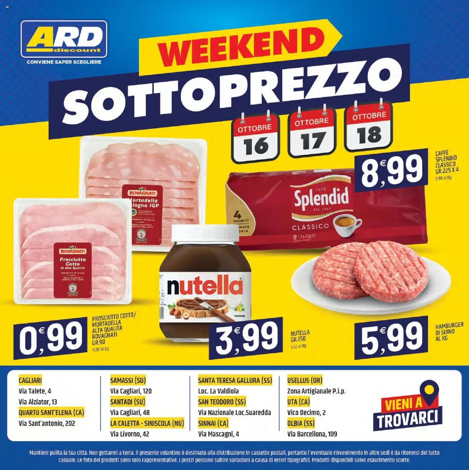 Nuovo ARD Discount volantino Sardegna dal 08/10/2026 > offerte anteprima 🛍️ da 8 ottobre a 18 ottobre di 2026 - Pagina del volantino 16