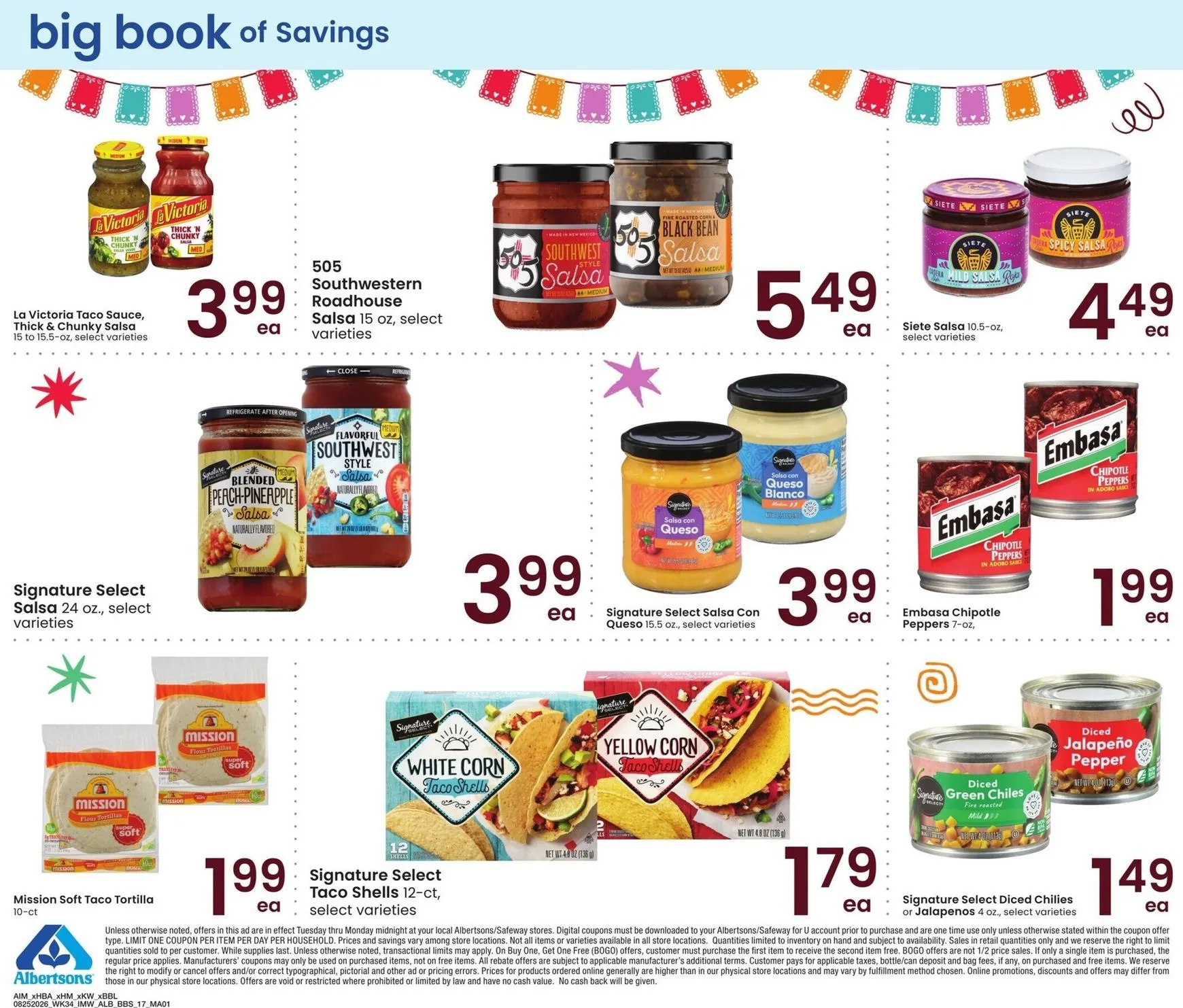 Weekly ad Current Albertsons - Big Book of Savings leaflet valid from Tuesday 08/25/2026 to Monday 09/28/2026 from August 25 to September 28 2026 - Page 17