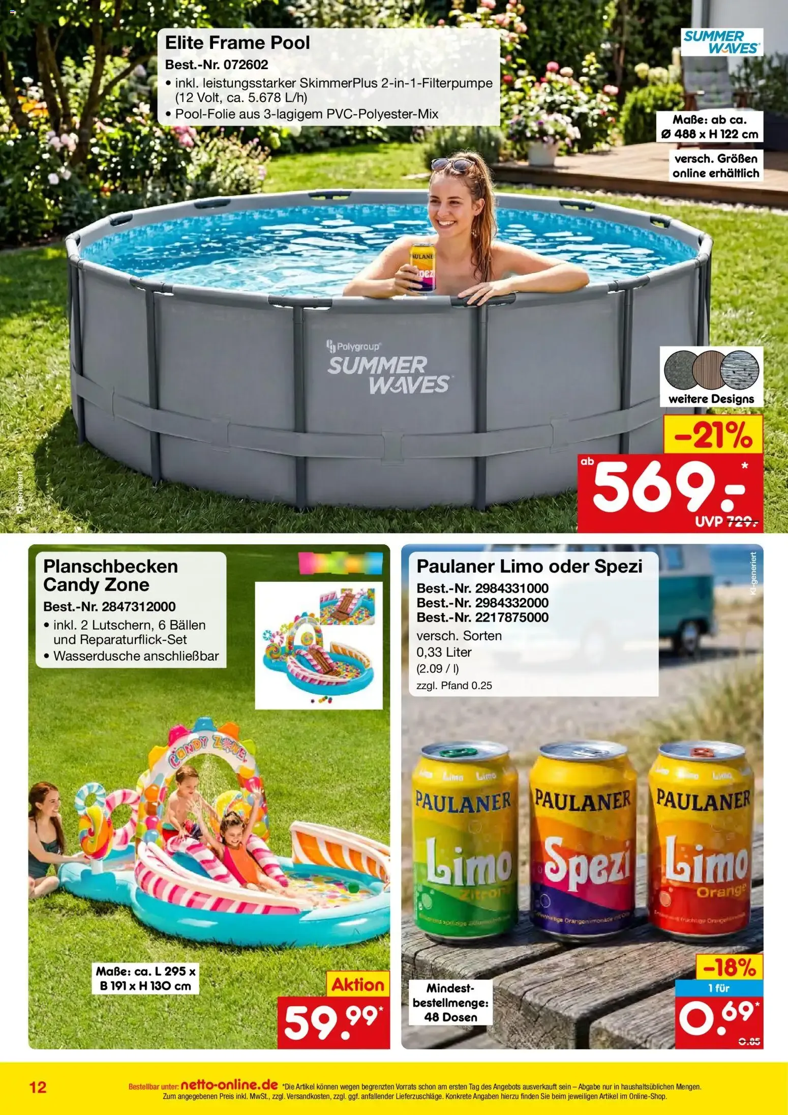Netto Marken-Discount Online-Angebote Juli (ab 01.07.2026) » Angebote von 1. Juli bis 31. Juli 2026 - Prospekt seite 12