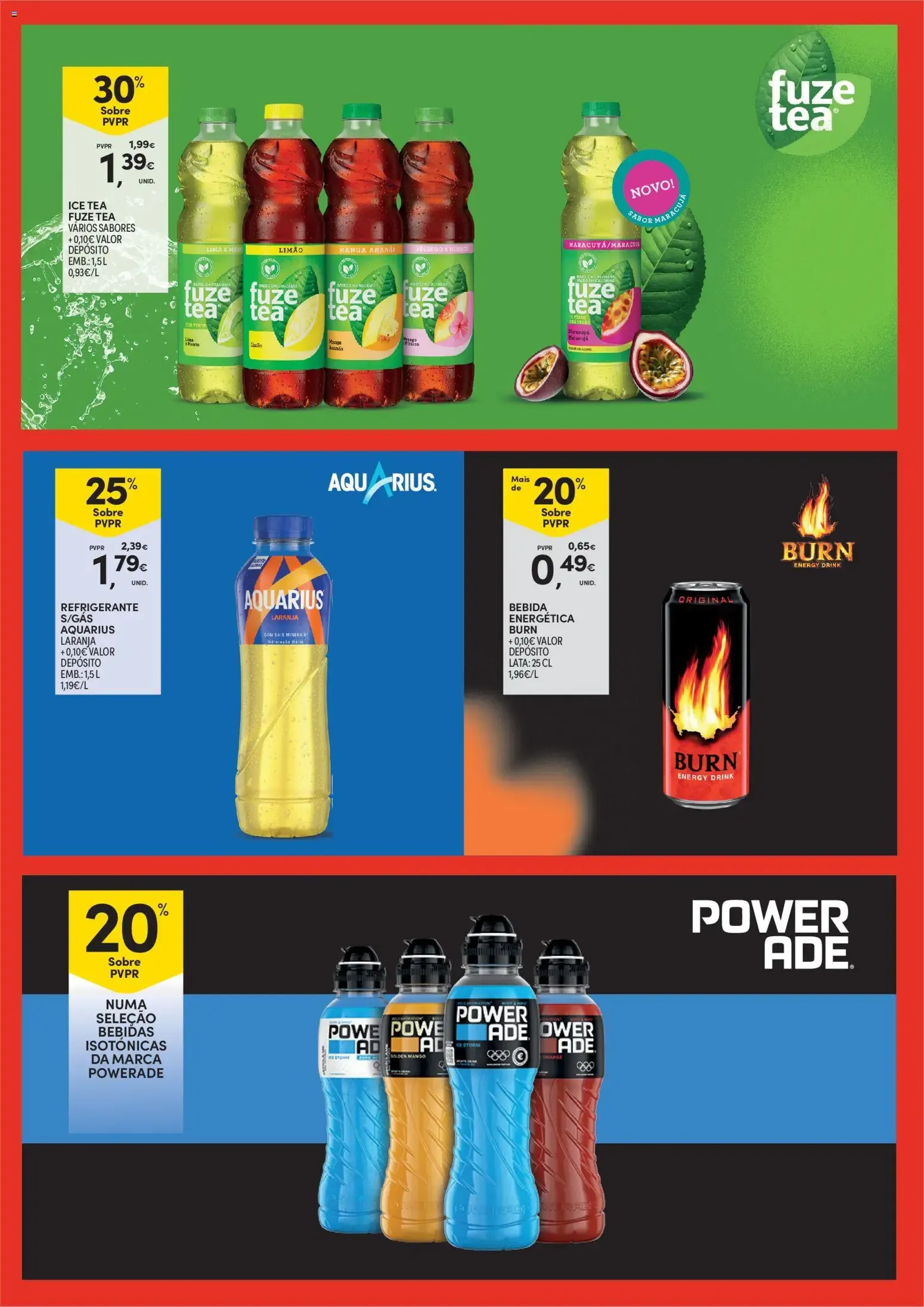 Folheto Ofertas Coca-Cola, Fanta e Sprite no Continente de 11 de agosto até 24 de agosto 2026 - Pagina 2