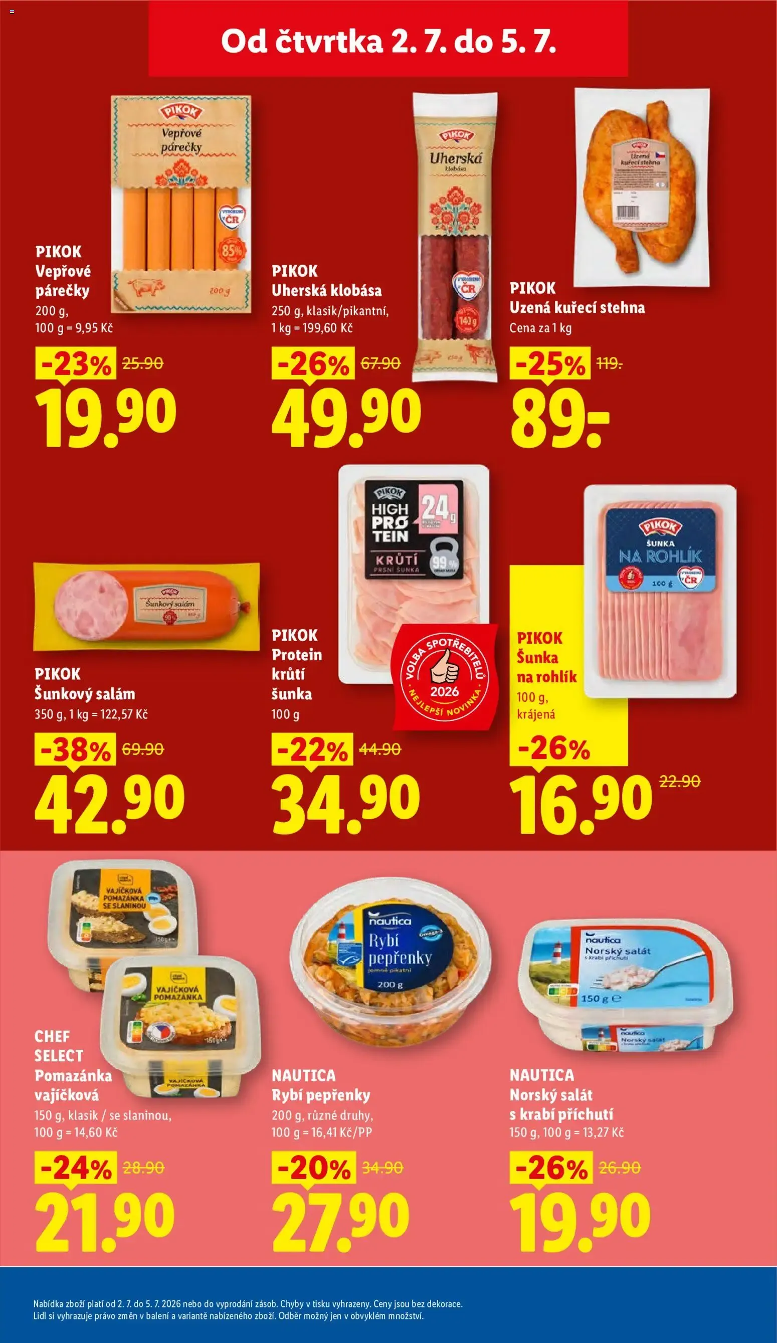 Lidl leták od 02.07.2026 - Nový akční leták - 2. července 5. července 2026 - Page 17