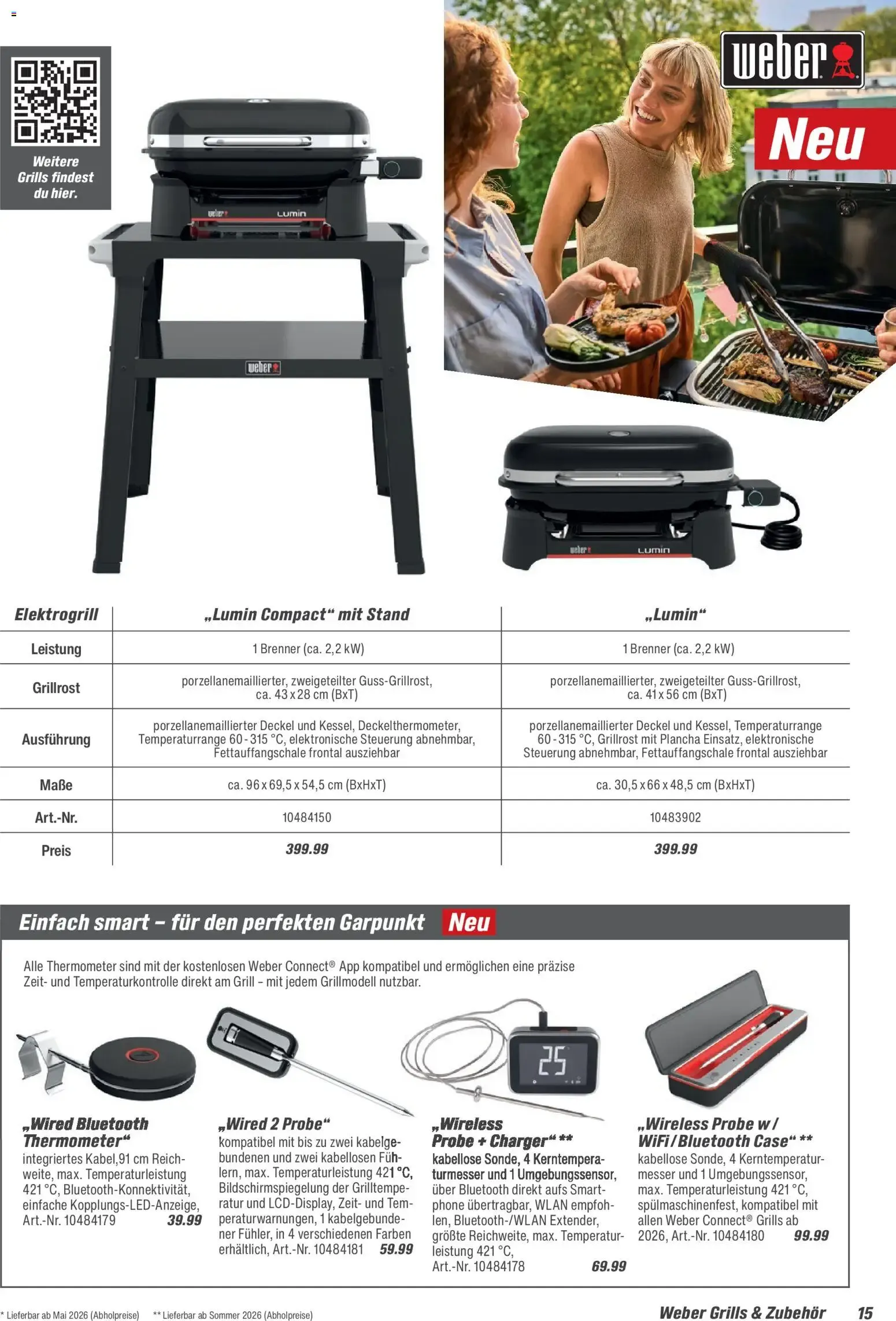 Toom Baumarkt Grills & Zubehör 2026 (ab 14.02.2026) zum Blättern von 14. Februar bis 31. Dezember 2026 - Prospekt seite 15
