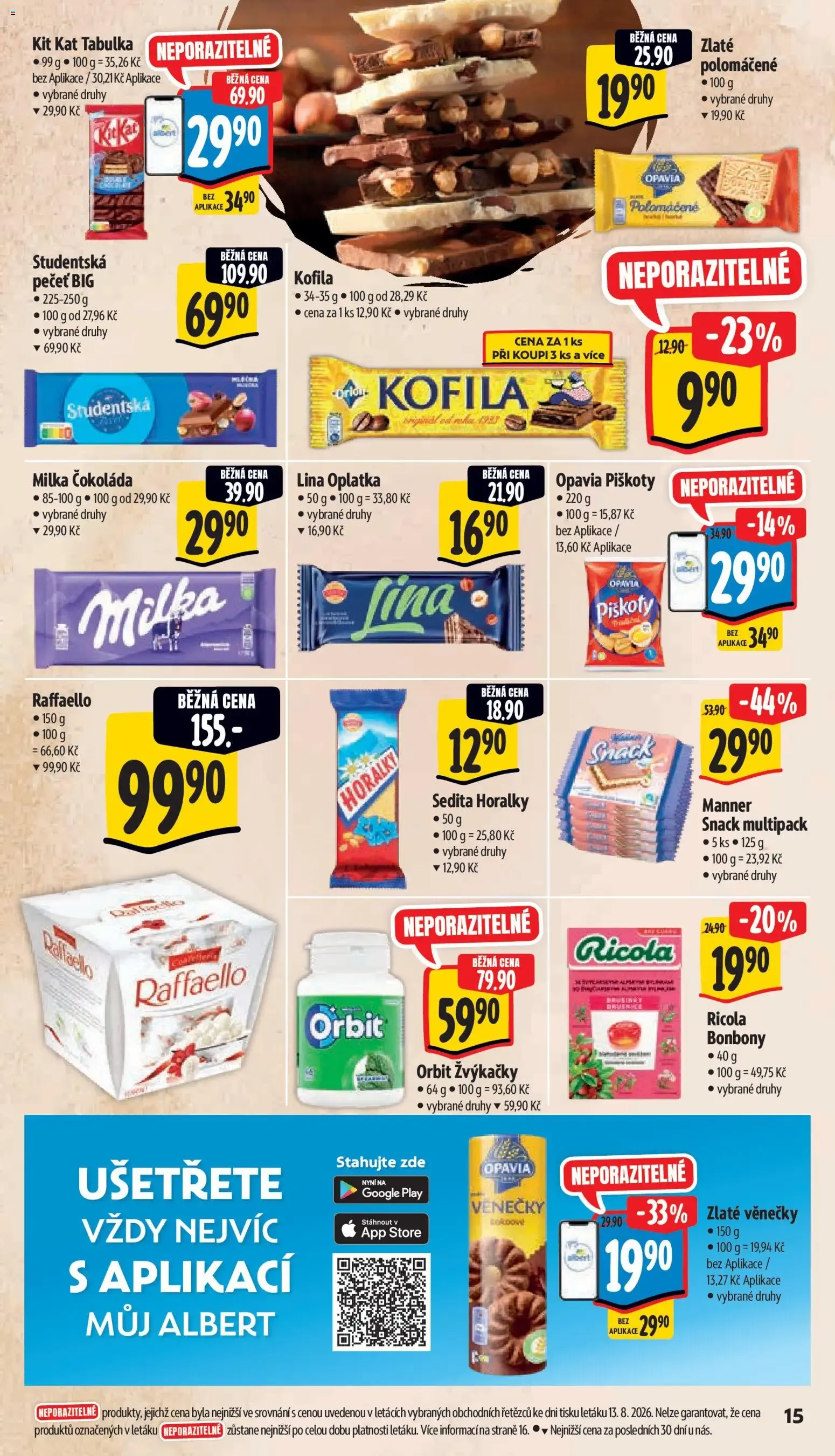Albert leták - Supermarket od 19.08.2026 - Akční leták - 19. srpna 25. srpna 2026 - Page 27
