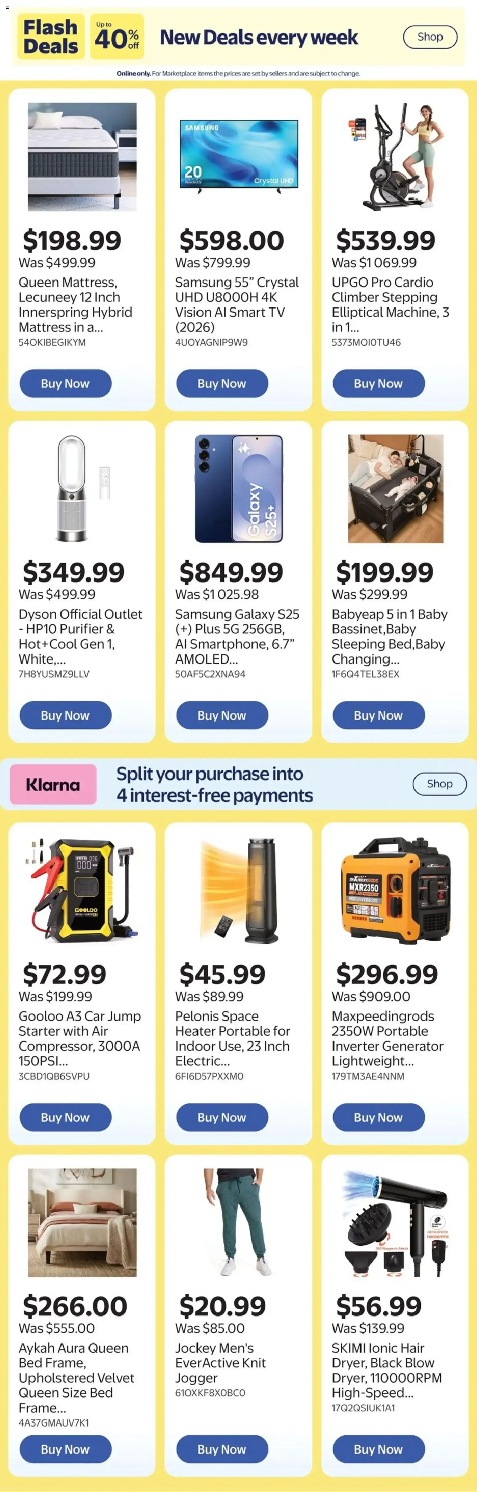 Walmart weekly flyer from Oct 29, 2026 > weekly specials & deals from October 29 to November 4 2026 - flyer page 11