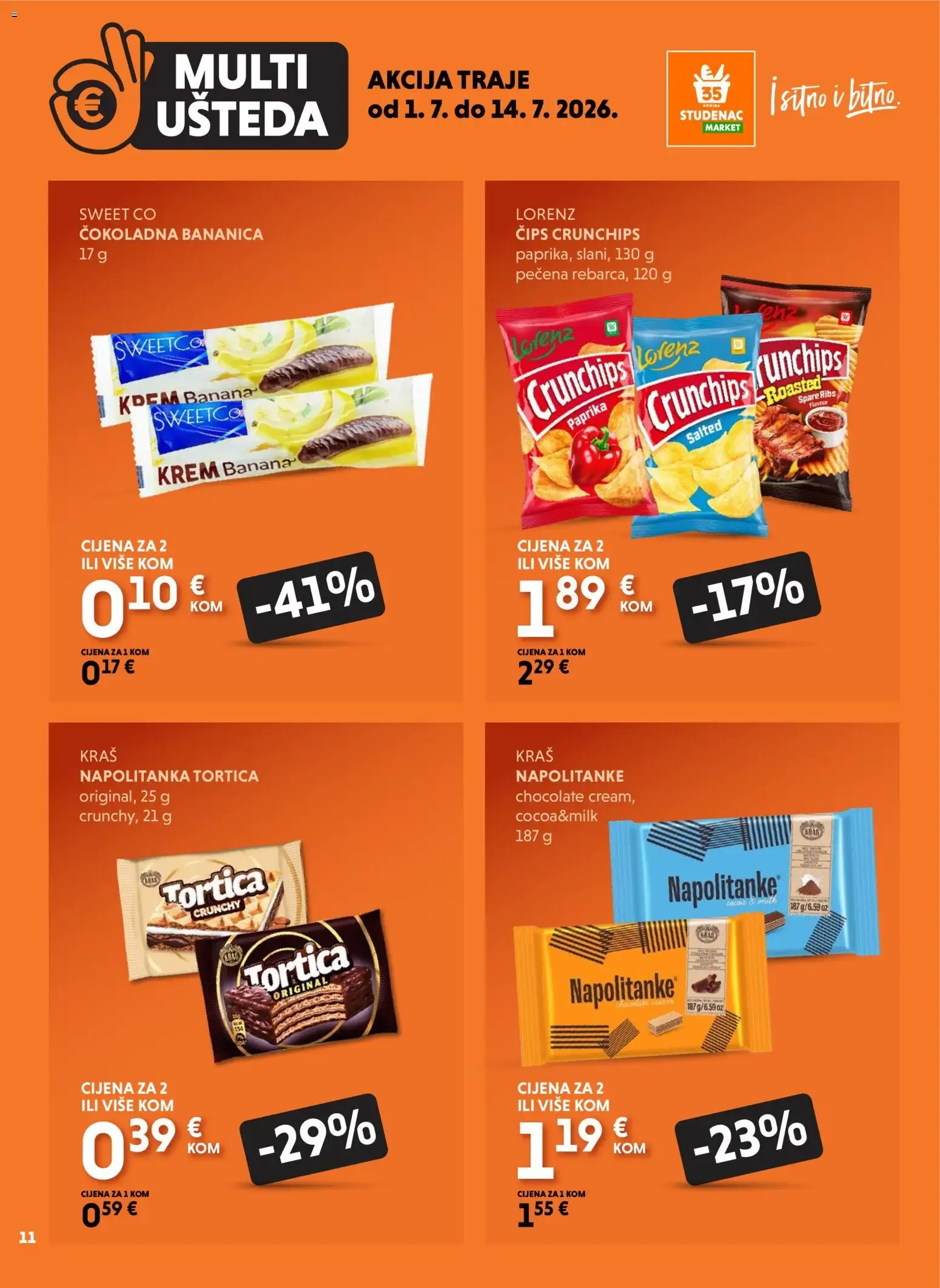 Katalog Multi Ušteda od 1. srpnja do 14. srpnja 2026. - Pregled Stranica 10