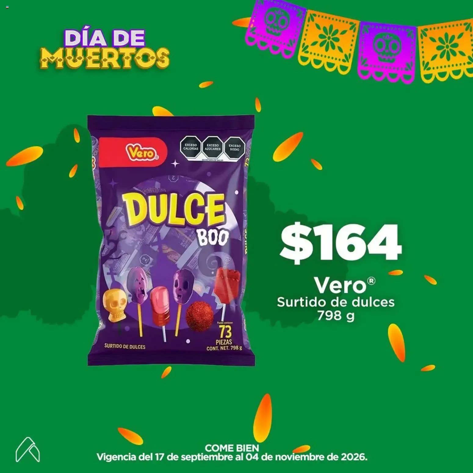 Catálogo de Bodega Aurrerá folleto Todo para llenar la calaverita (17/09/2026 - 04/11/2026) - catálogo en línea 17 de septiembre al 4 de noviembre 2026 - Pagina 3