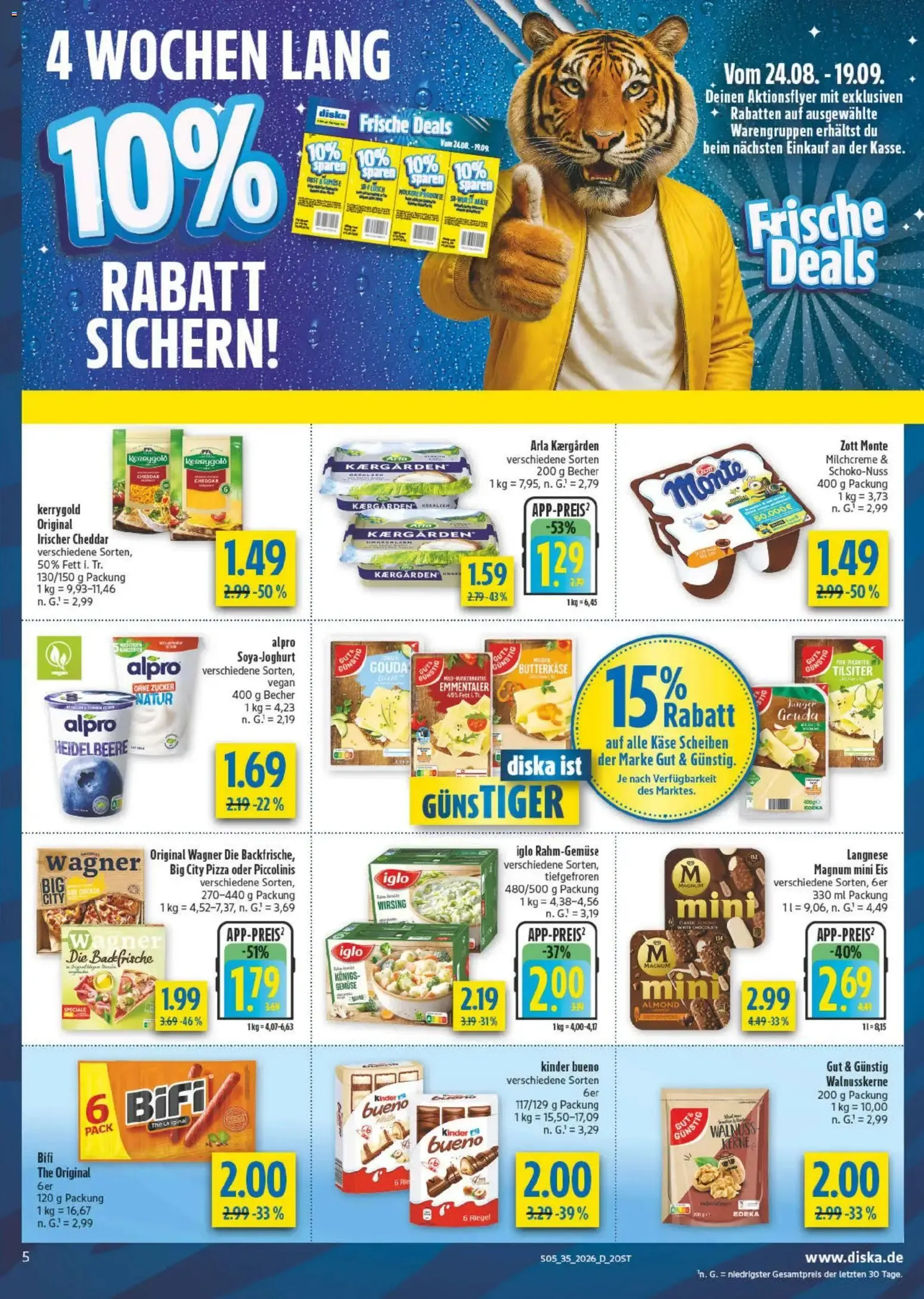 Diska Prospekt (ab 24.08.2026) zum Blättern von 24. August bis 29. August 2026 - Prospekt seite 5