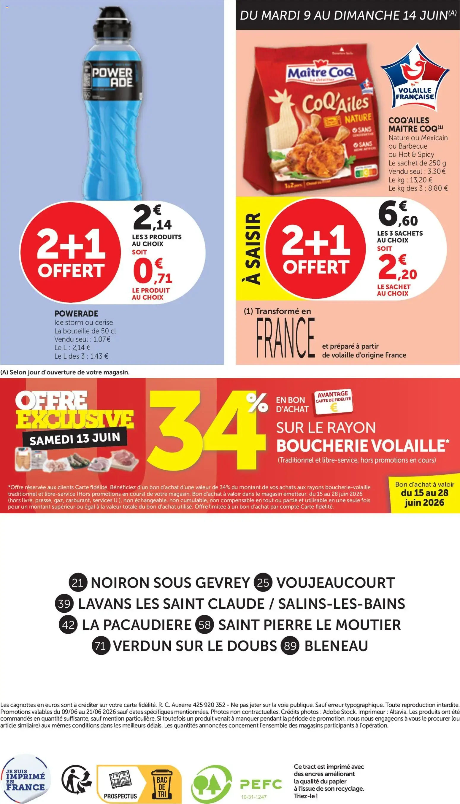 bi1 Supermarché - Coup d'envoi DES PRIX BAS du 9 juin au 21 juin 2026 - Catalogue page 18