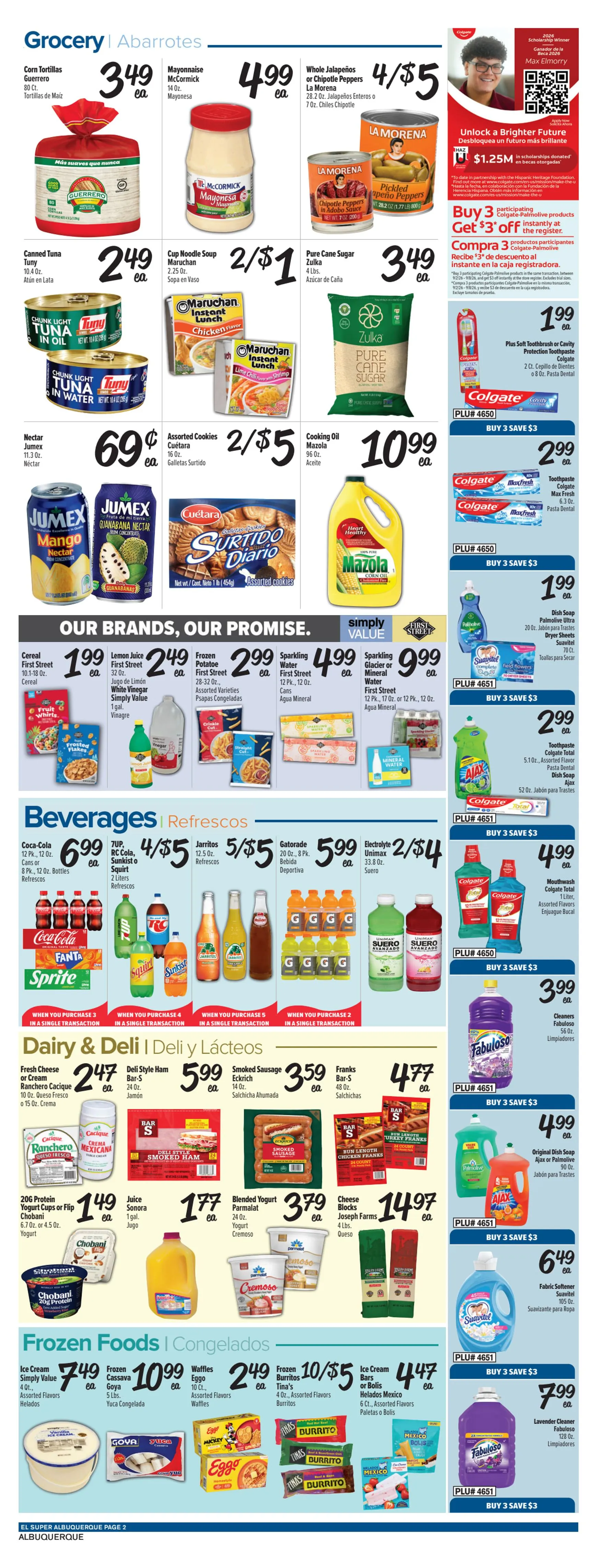 Weekly ad El Super - Hispanic Heritage Month from September 16 to September 22 2026 - Page 2