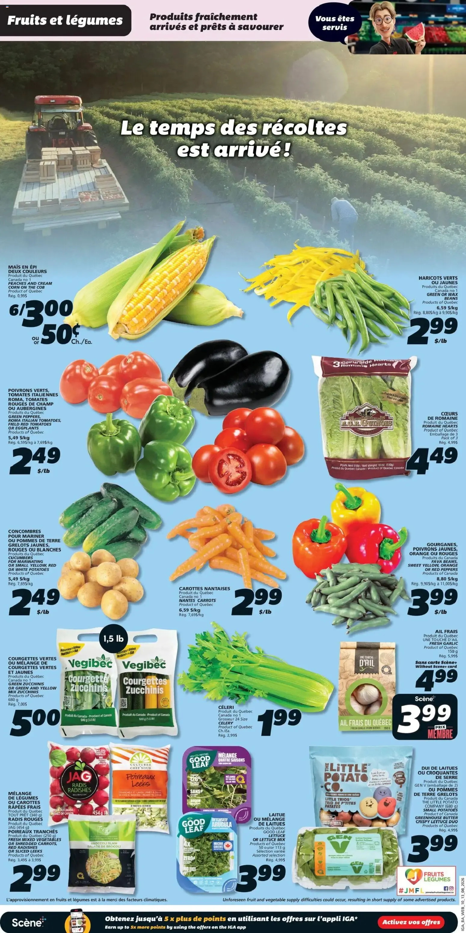 IGA weekly flyer / circulaire from Aug 13, 2026 > weekly specials & deals from August 13 to August 19 2026 - flyer page 5