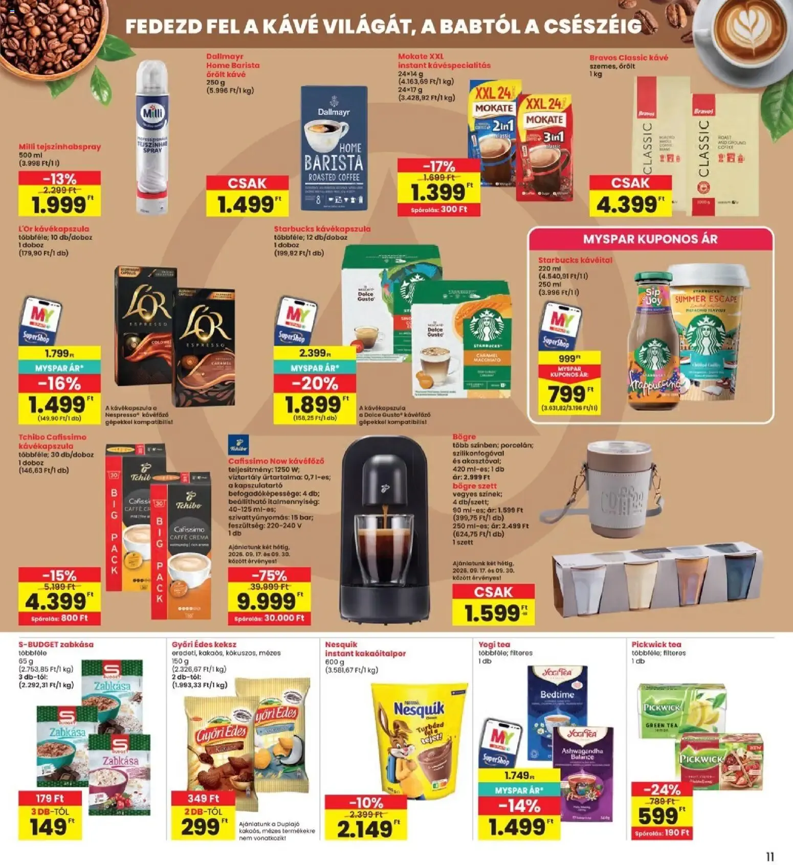 Katalógus Interspar akciós újság - 2026.09.17. -tól/töl > akció, lapozható szórólap 🛍️ szeptember 17.-tól szeptember 23.-ig 2026. - Oldal 11