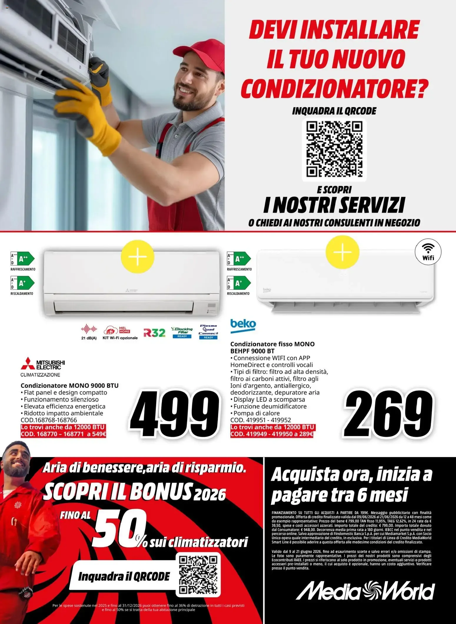 Nuovo Media World volantino Clima dal 09/06/2026 > offerte anteprima 🛍️ da 9 giugno a 21 giugno di 2026 - Pagina del volantino 7