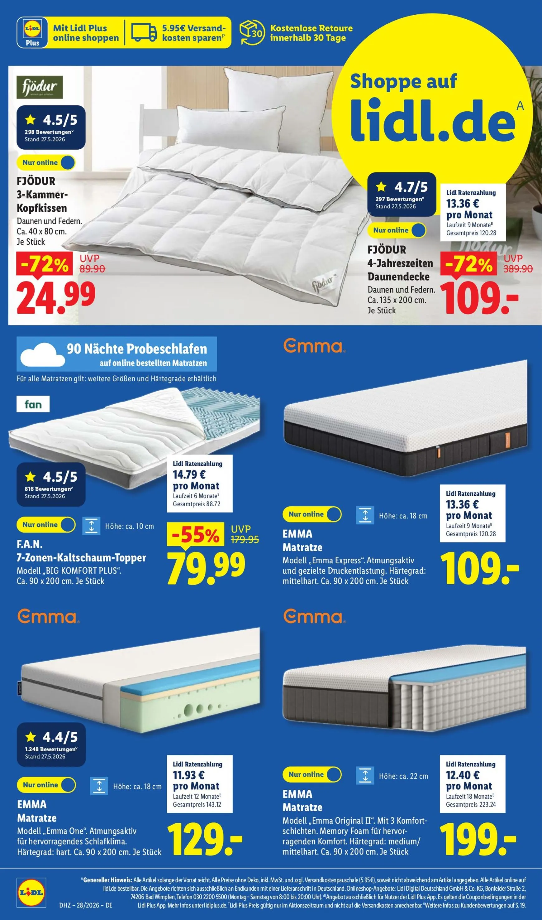 Lidl Wochenangebote von 6. Juli bis 11. Juli 2026 - Prospekt seite 45