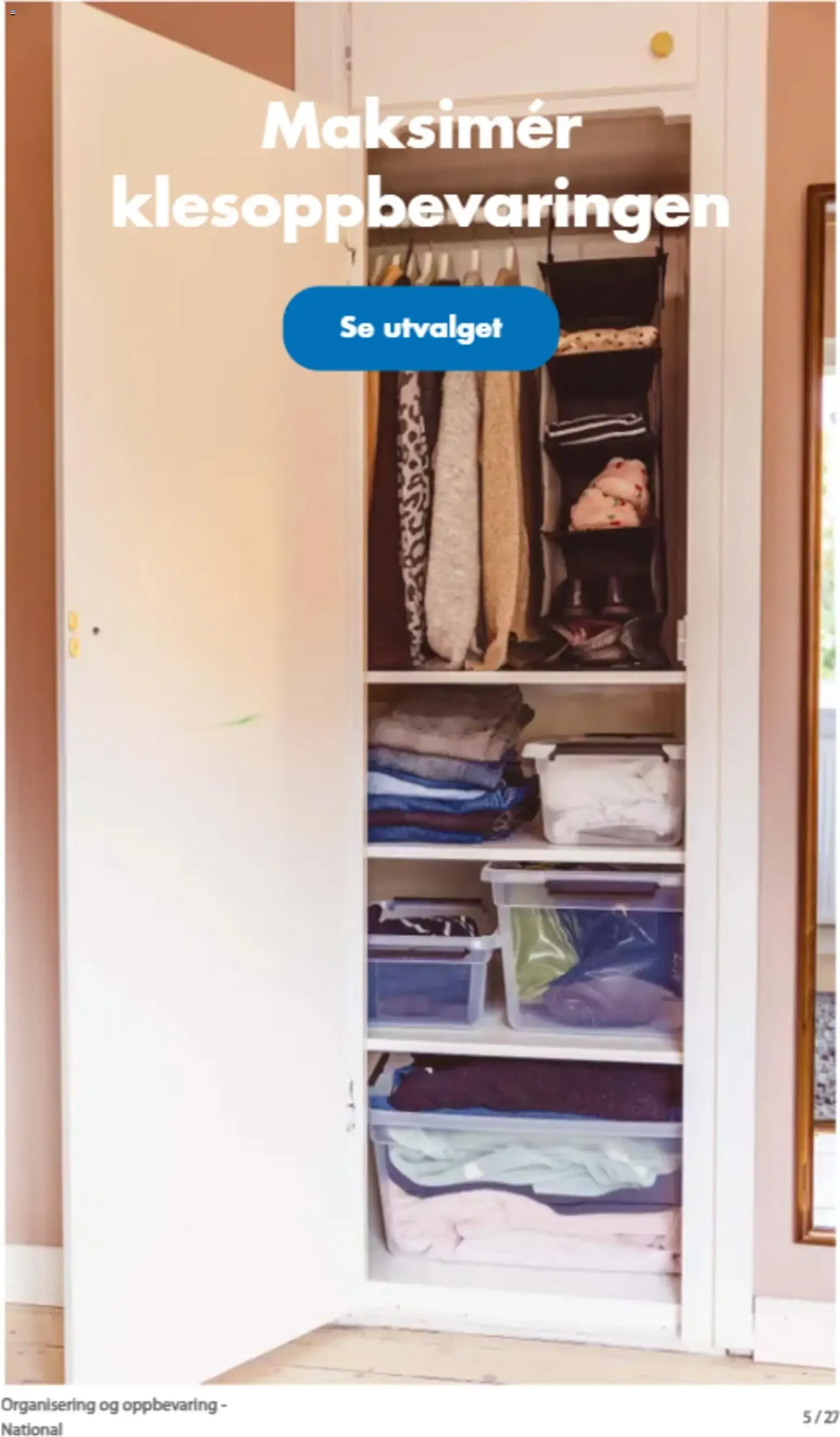 Biltema kundeavis Organisering og oppbevaring (05/09/2026 - 31/12/2026) - Kundeavis og tilbud fra 5. september til 31. desember 2026 - kundeavisside 24