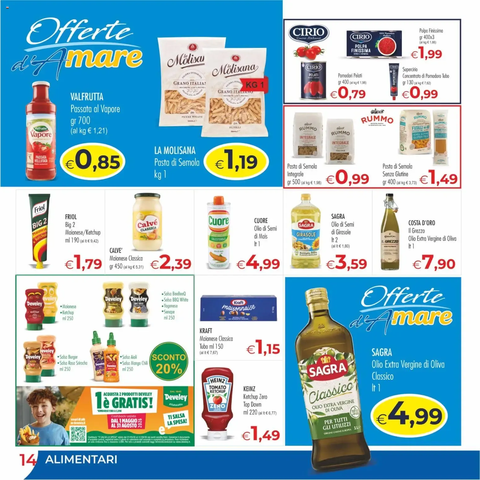 MerSi supermercati Offerte d'Amare da 15 luglio a 28 luglio di 2026 - Pagina del volantino 14