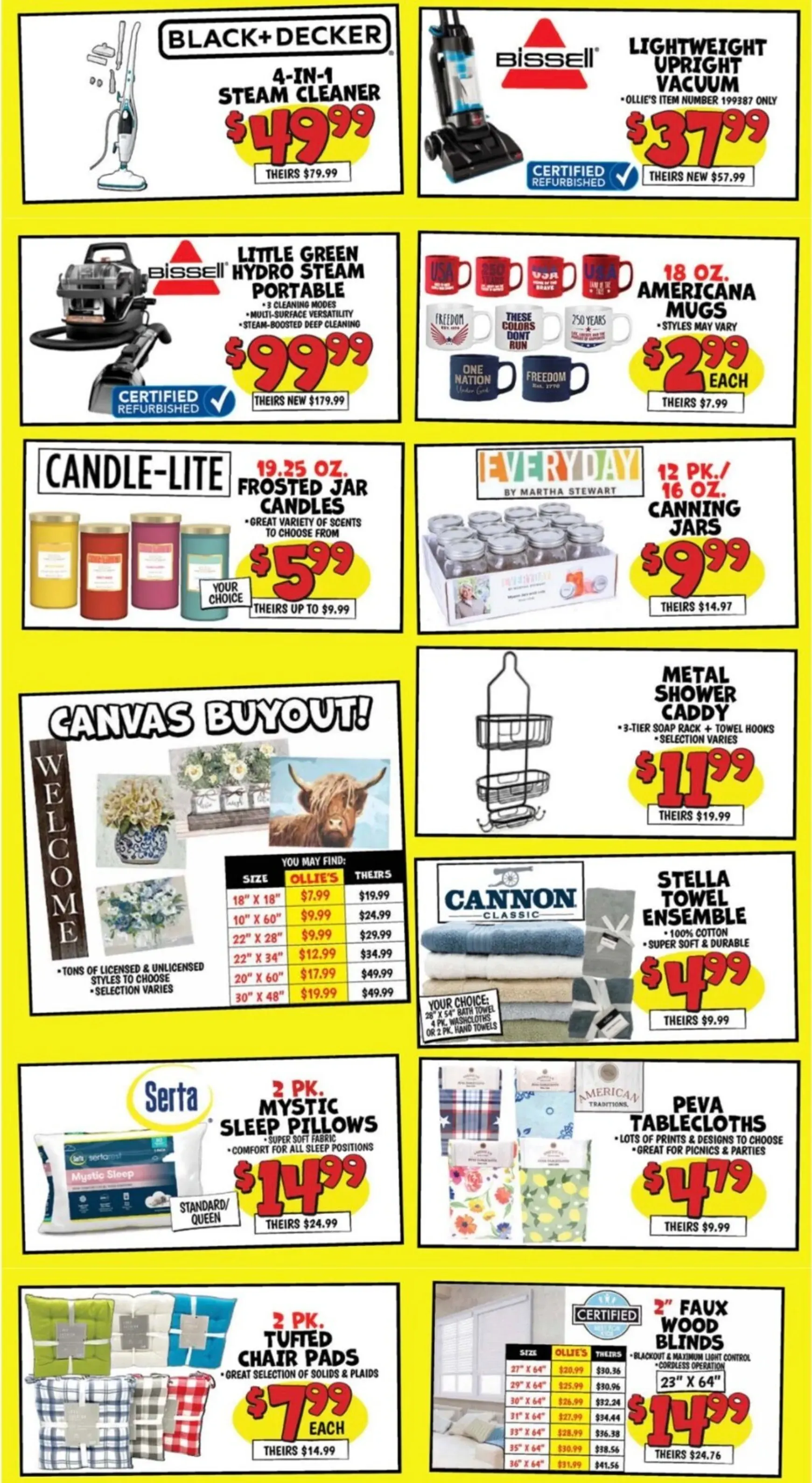Weekly promotion Ollie's Good Stuff Cheap spanning from July 22 to July 28 2026 - Page 3 for Catalogue 365